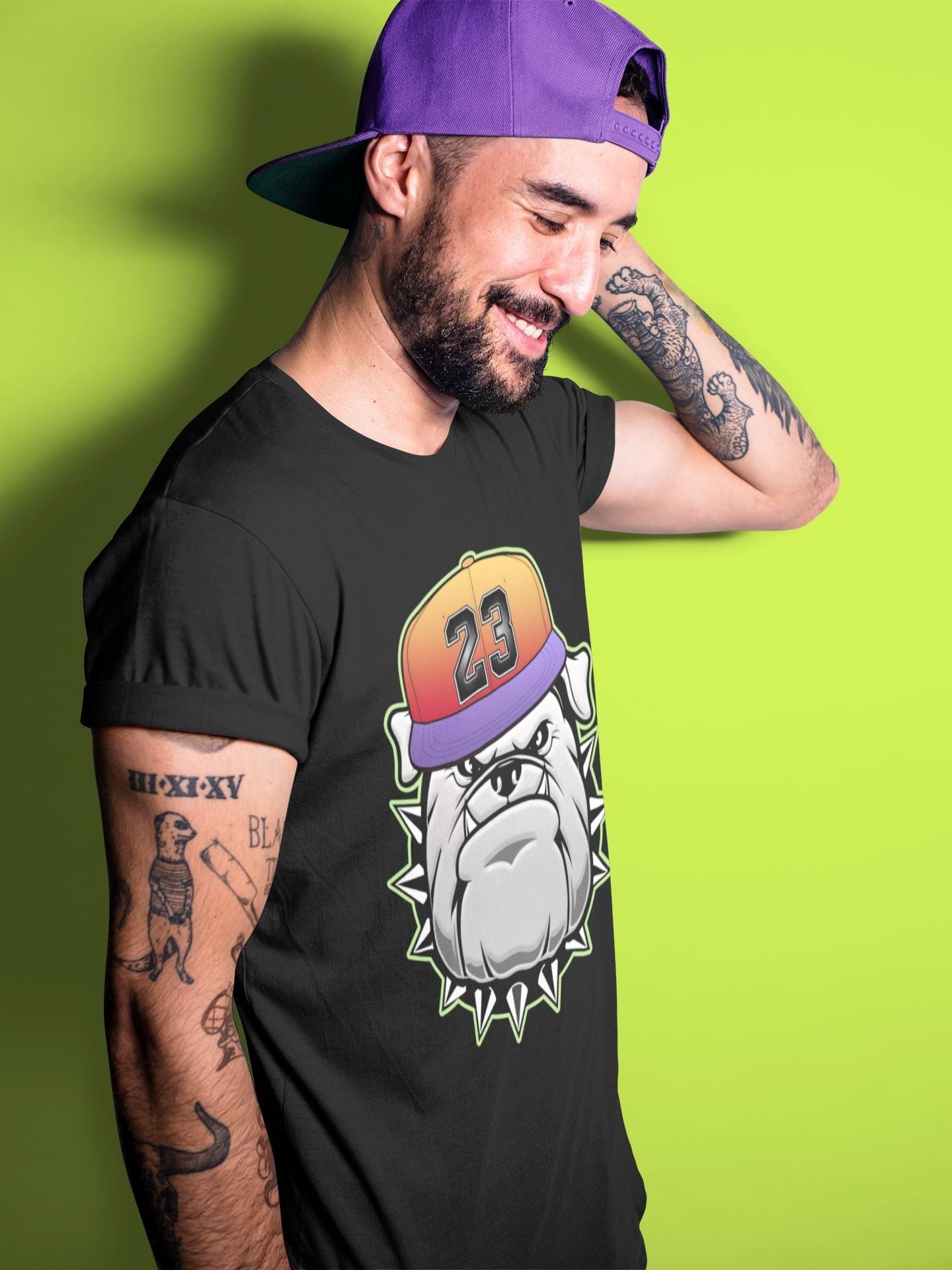 English Bulldog Unisex Tops - Air Jordan 5 What The