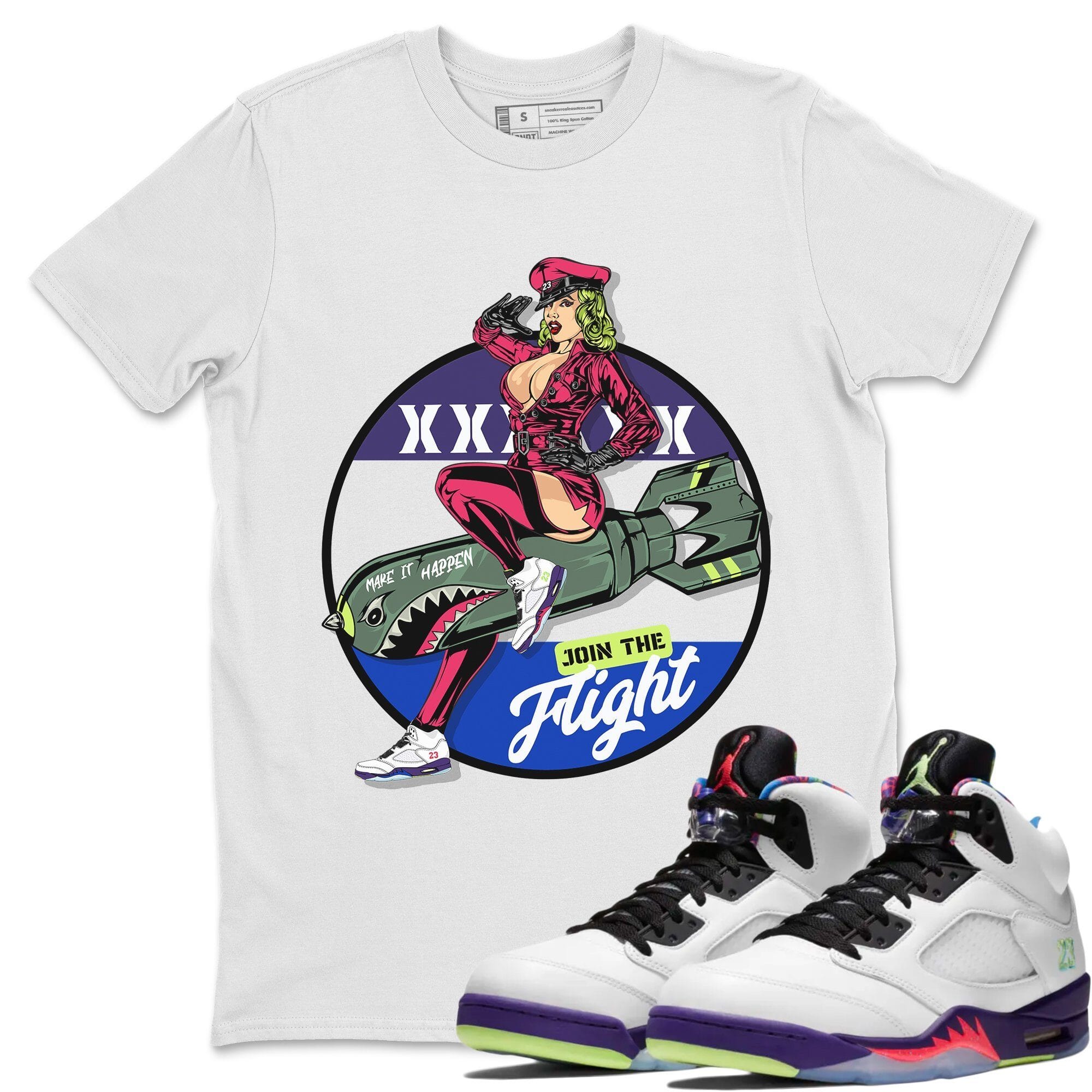 Pin Up Girl Unisex Tops - Air Jordan 5 Ghost Green