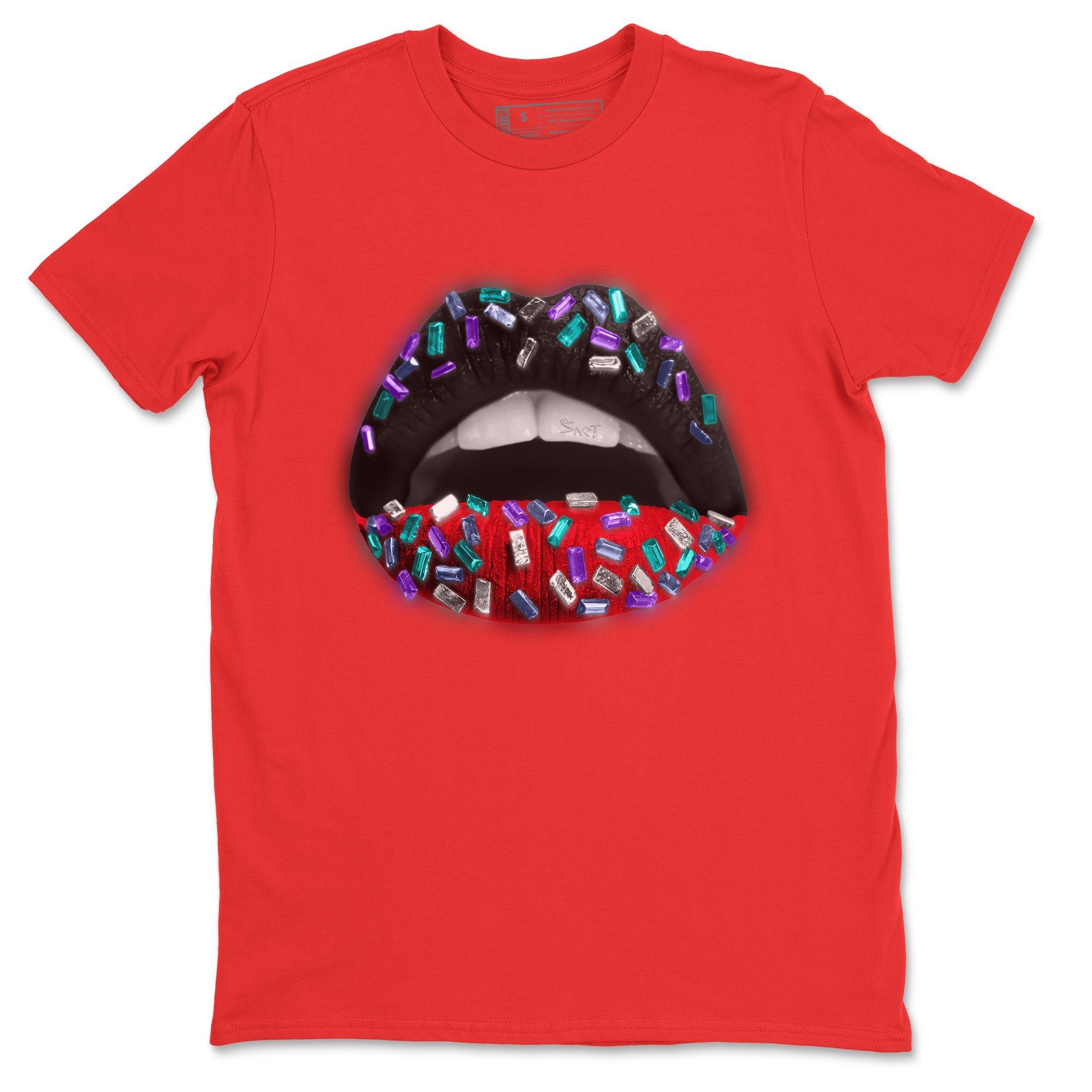 Lips Jewel Unisex Tops - Air Jordan 5 Top 3