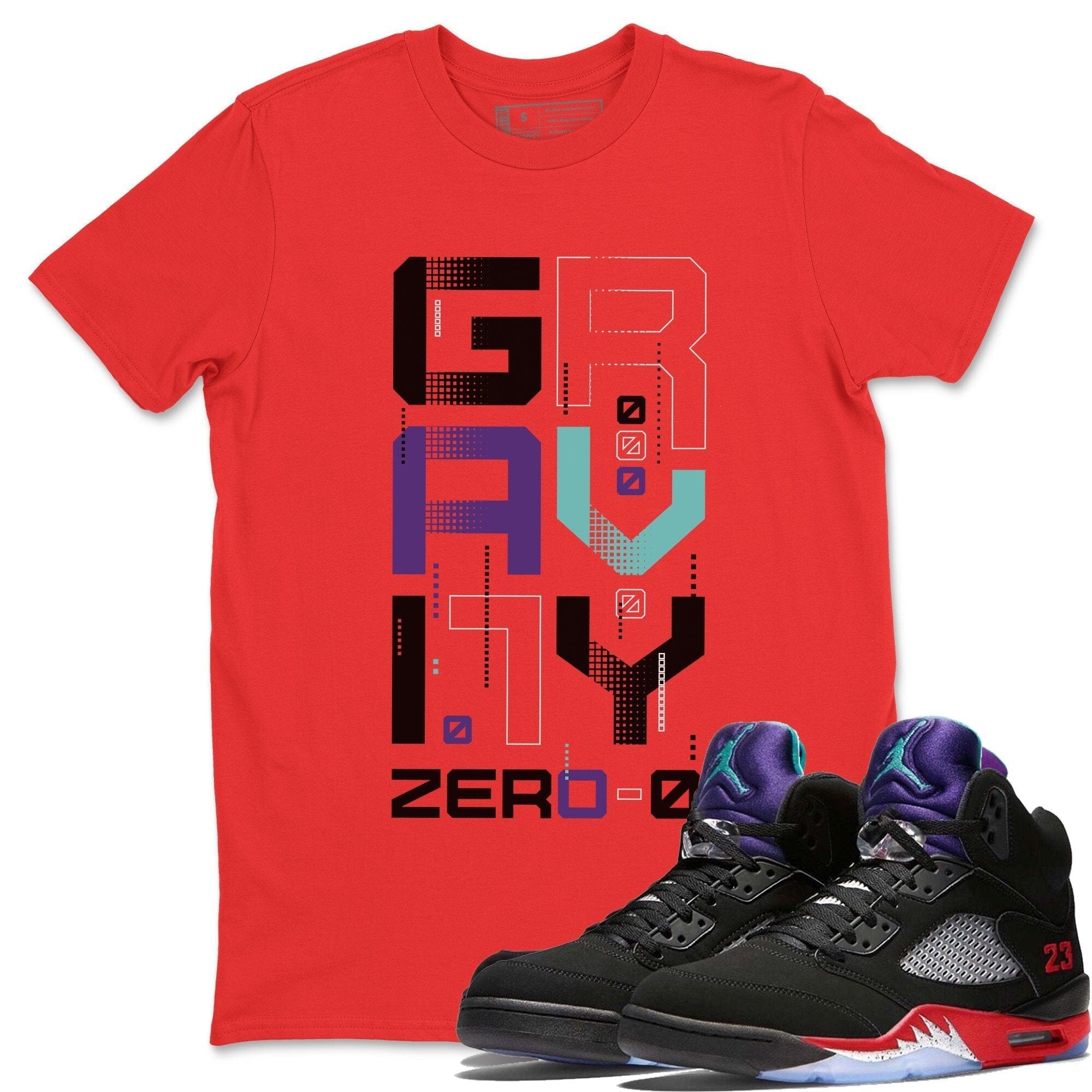 Zero Gravity Unisex Tops - Air Jordan 5 Top 3