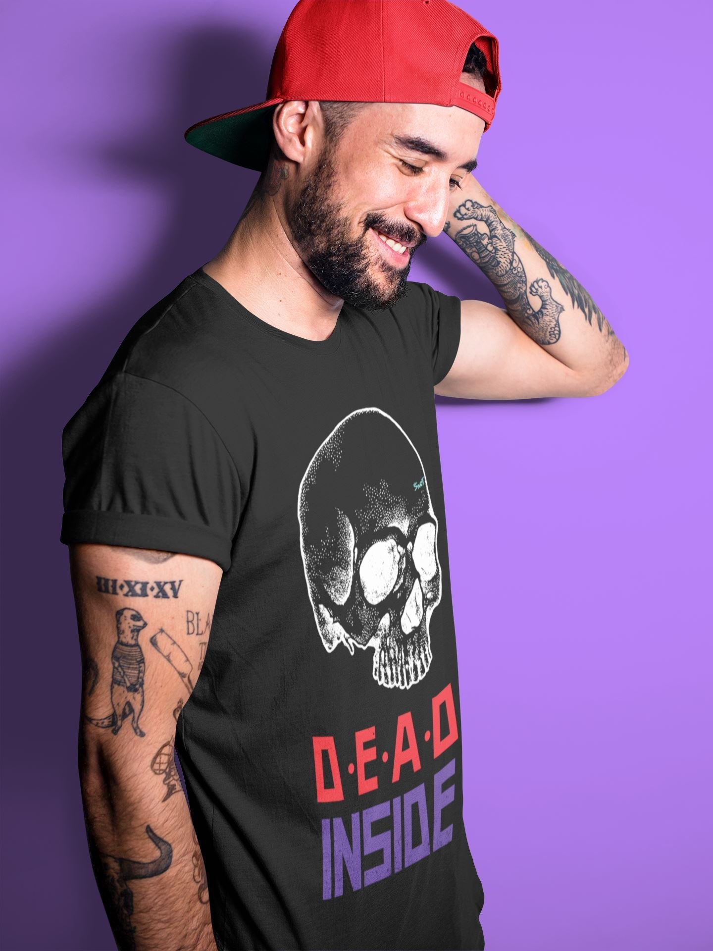 Skull Dead Inside Unisex Tops - Air Jordan 5 Top 3