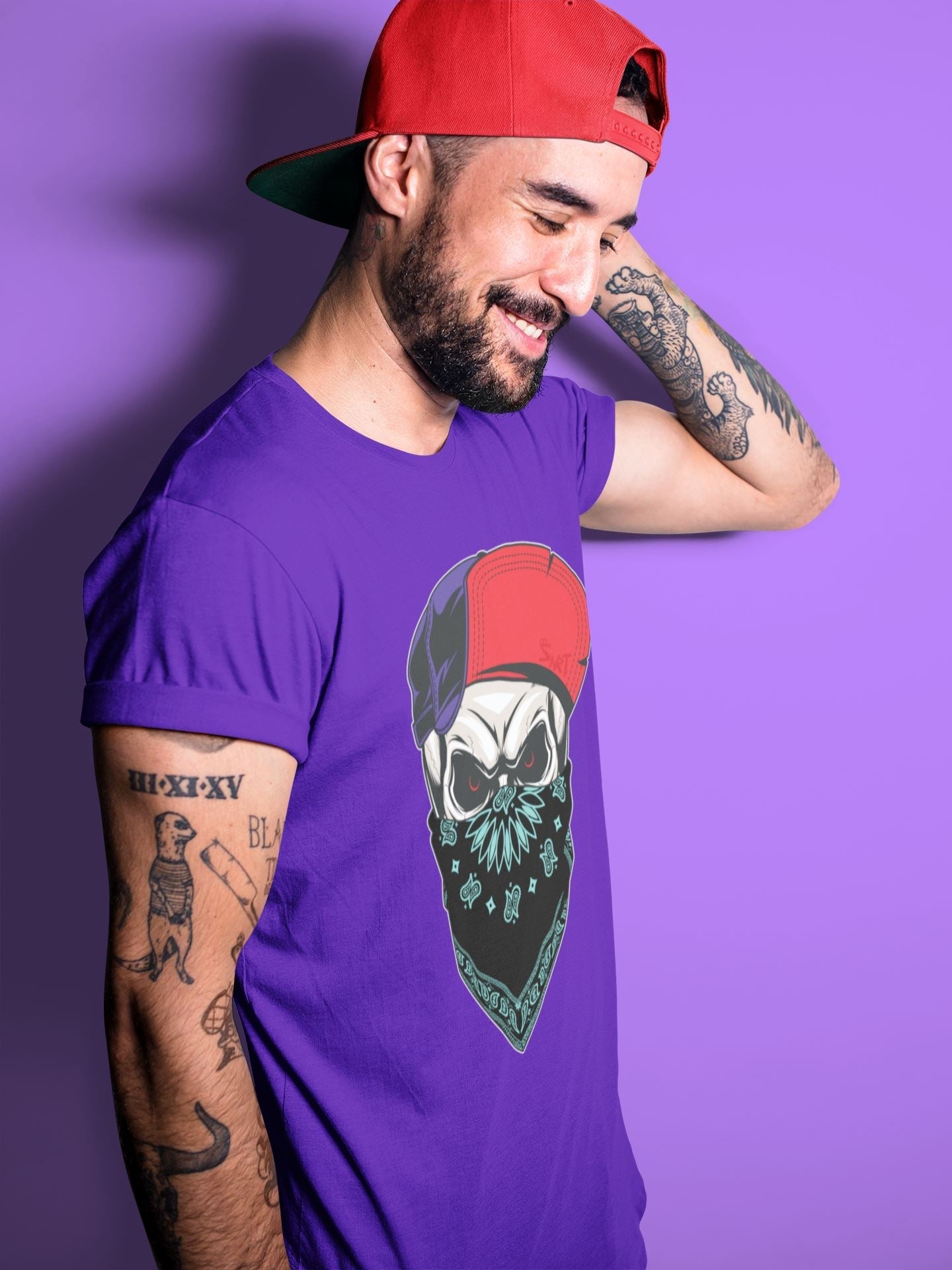 Skull Hat Mask Unisex Tops - Air Jordan 5 Top 3