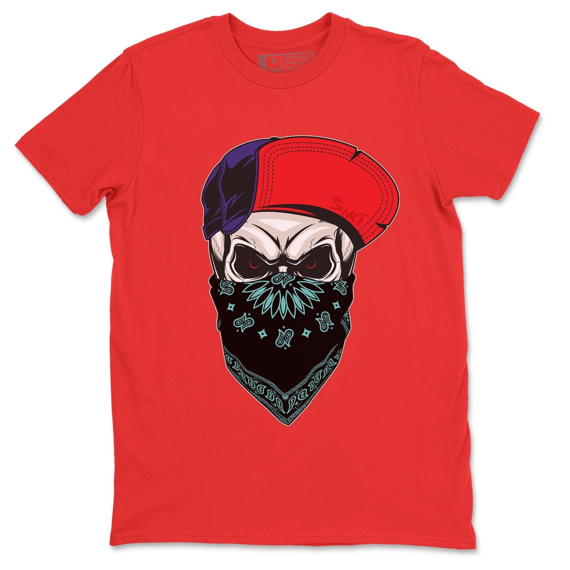 Skull Hat Mask Unisex Tops - Air Jordan 5 Top 3
