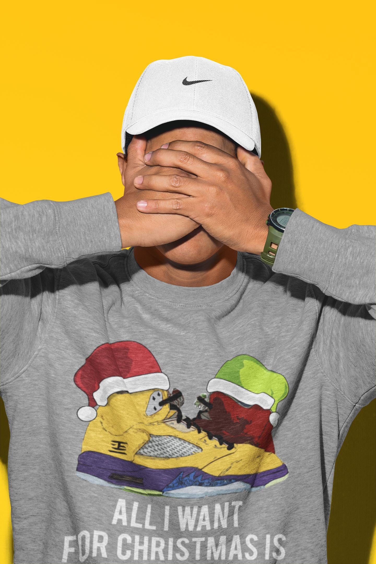 All I Want For Christmas Is Kicks Unisex Tops - Air Jordan 5 What The