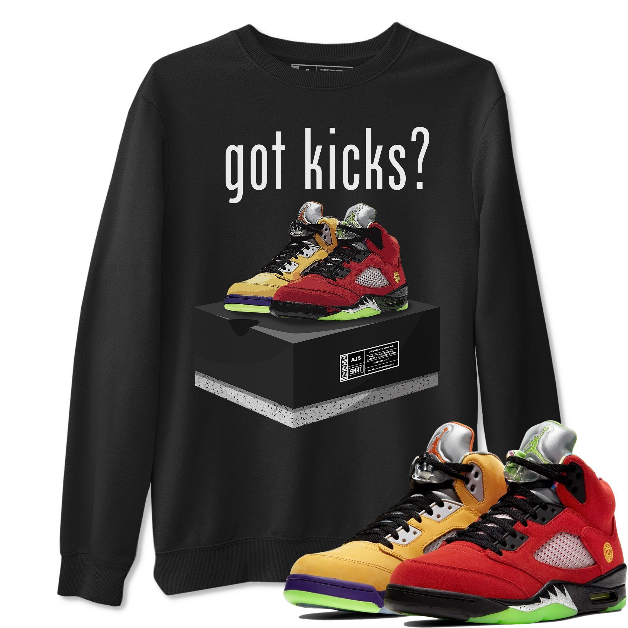 Got Kicks Unisex Tops - Air Jordan 5 What The