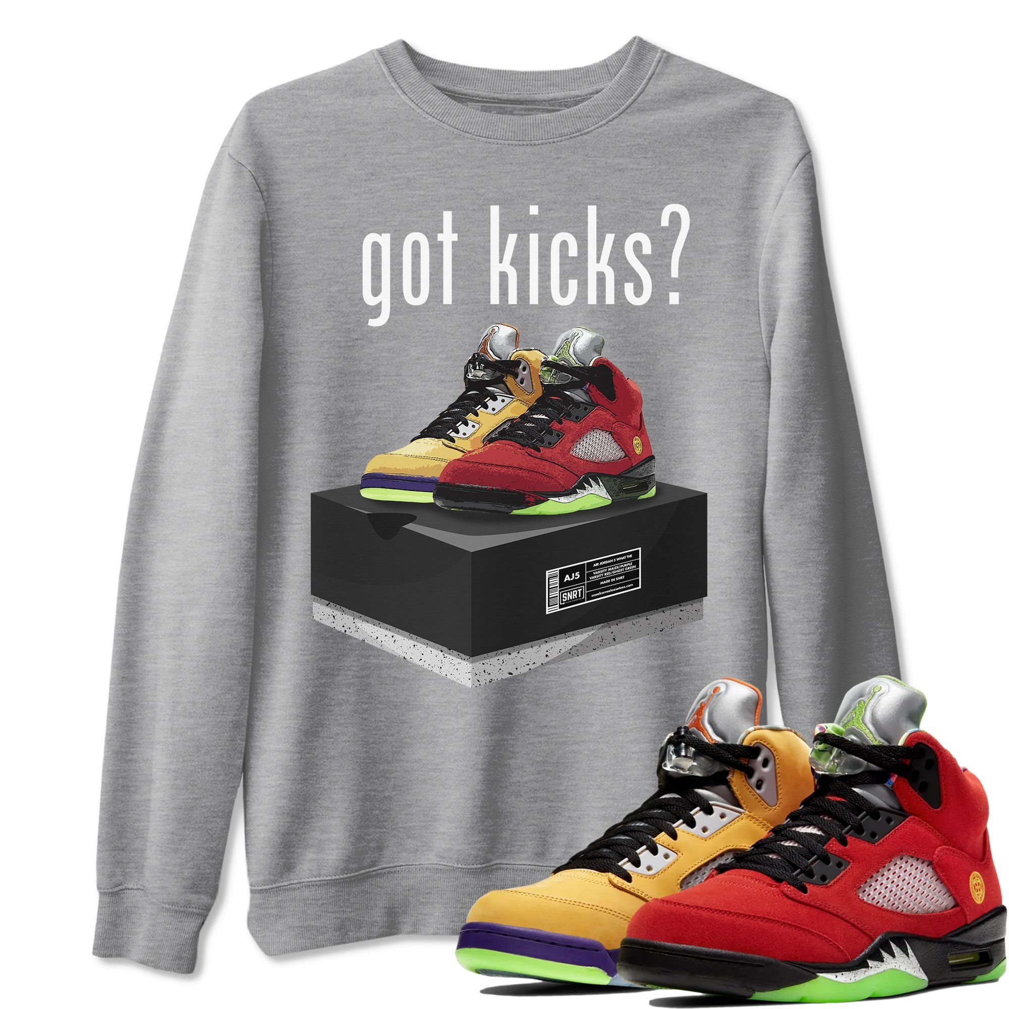 Got Kicks Unisex Tops - Air Jordan 5 What The