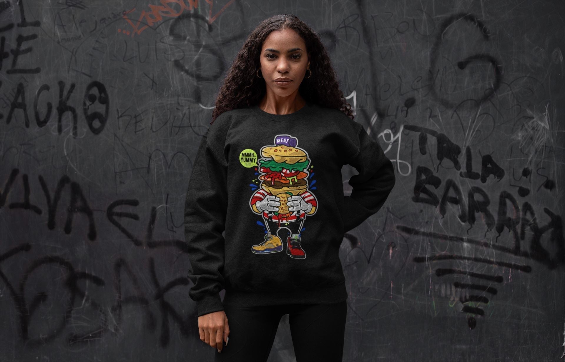 I Love Burger Unisex Tops - Air Jordan 5 What The
