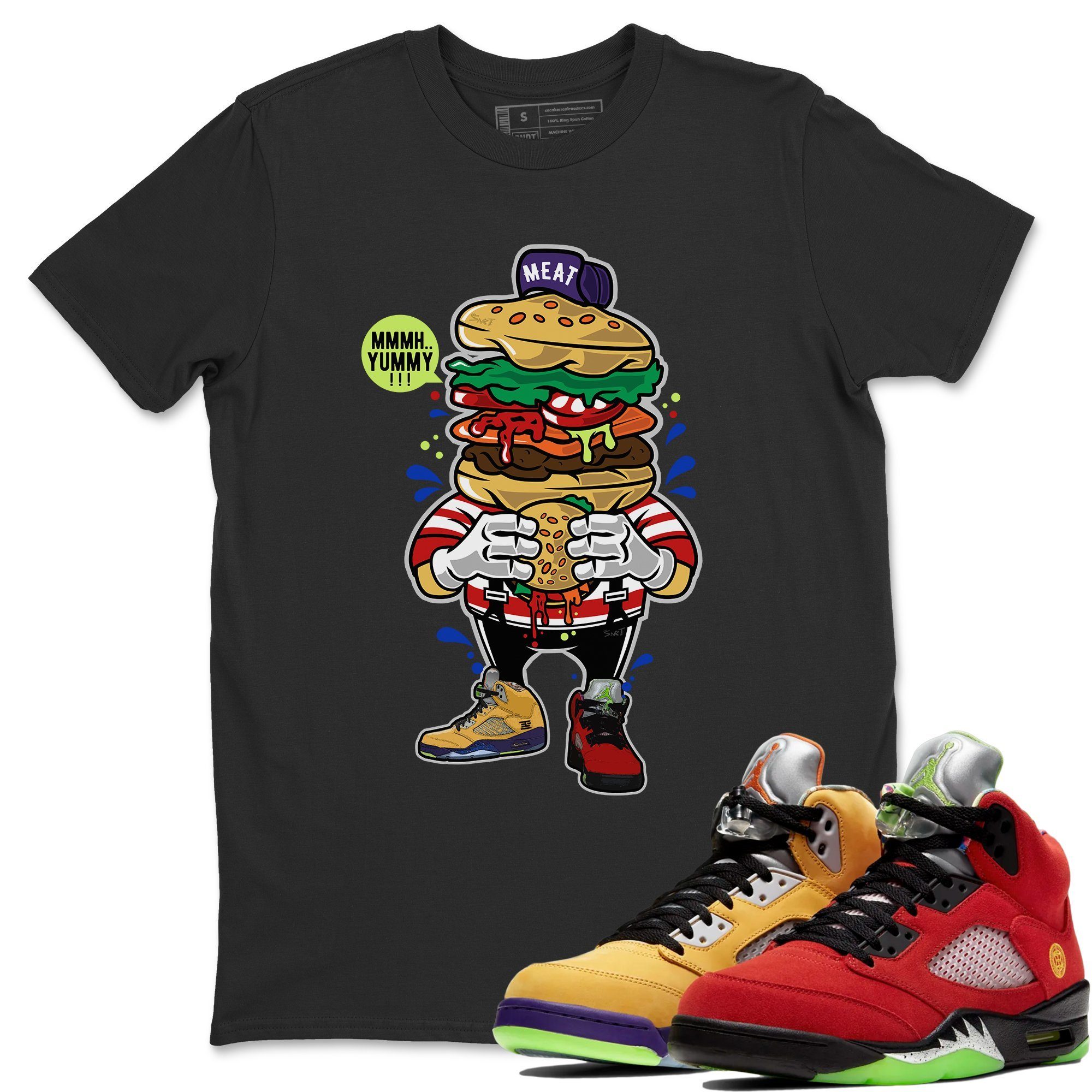 I Like Burger Unisex Tops - Air Jordan 5 What The