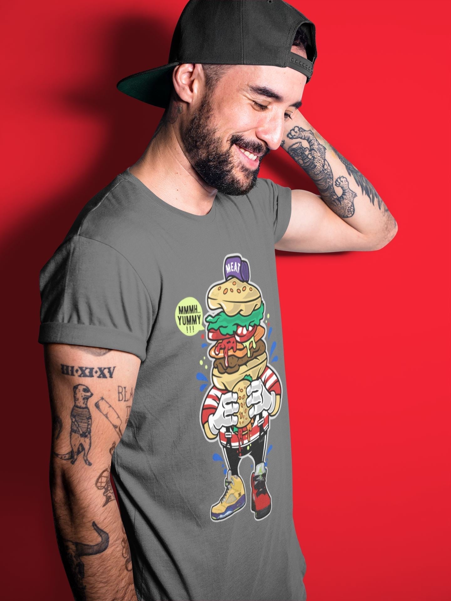 I Like Burger Unisex Tops - Air Jordan 5 What The