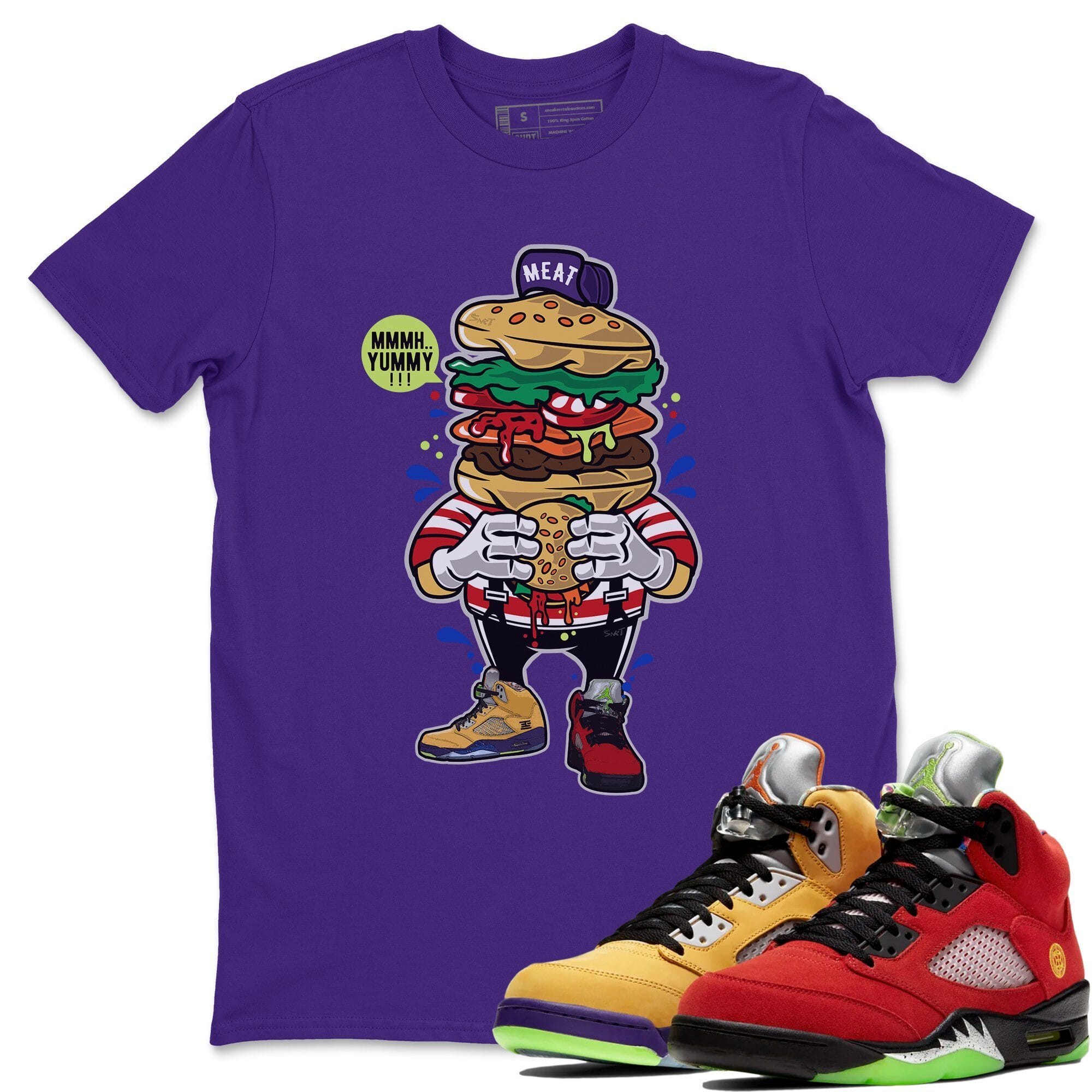 I Like Burger Unisex Tops - Air Jordan 5 What The