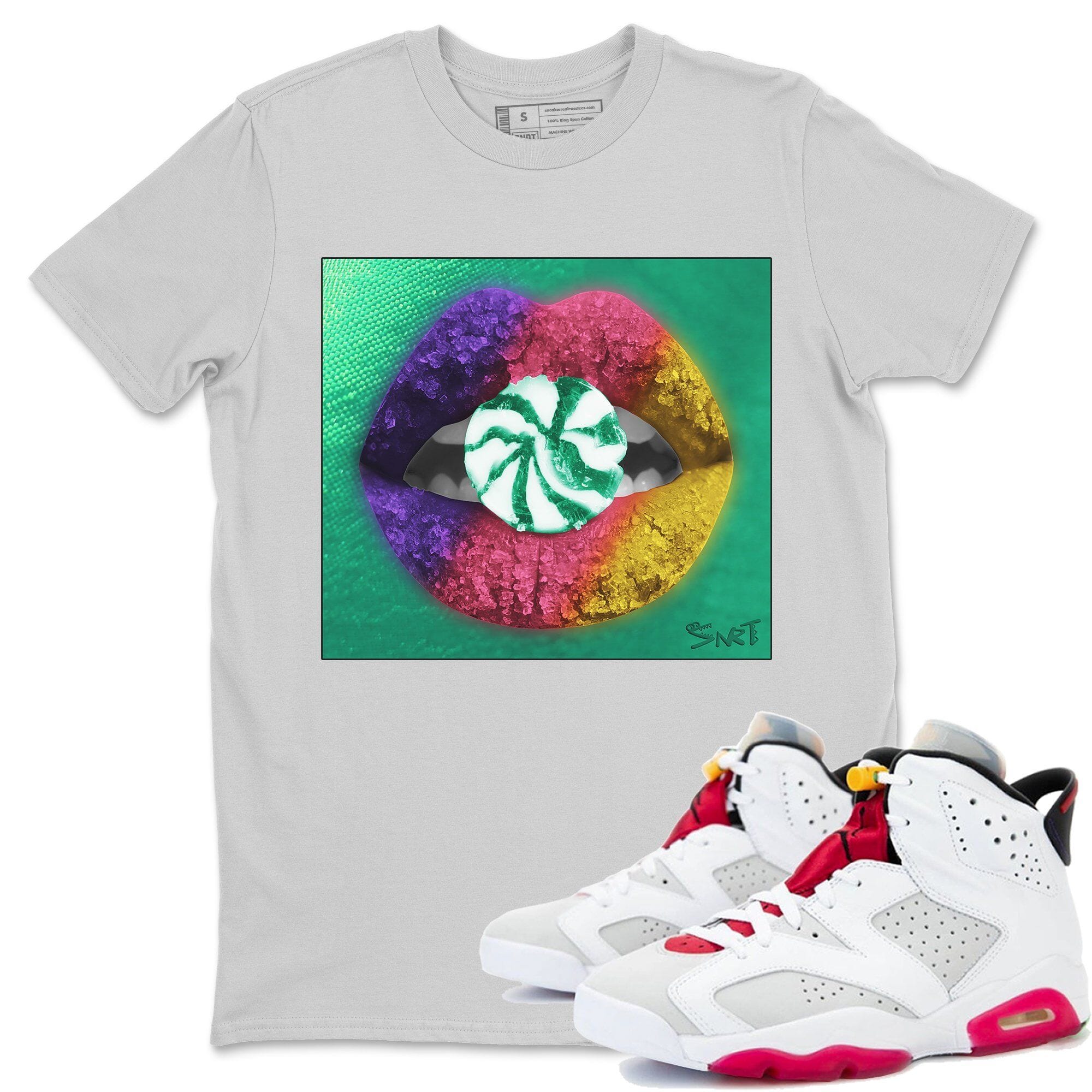 Lips Candy Unisex Tops - Air Jordan 6 Hare
