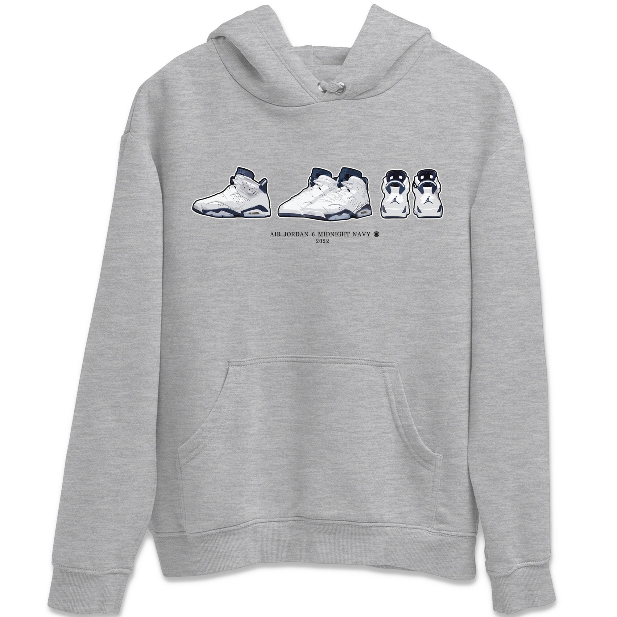 snkmatch Prelude Unisex Tops - Air Jordan 6 Midnight Navy