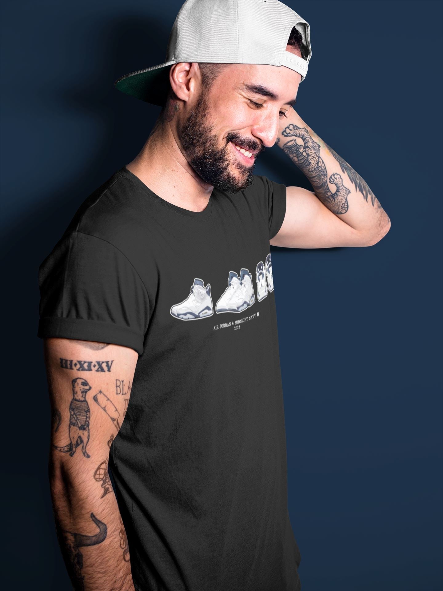 snkmatch Prelude Unisex Tops - Air Jordan 6 Midnight Navy