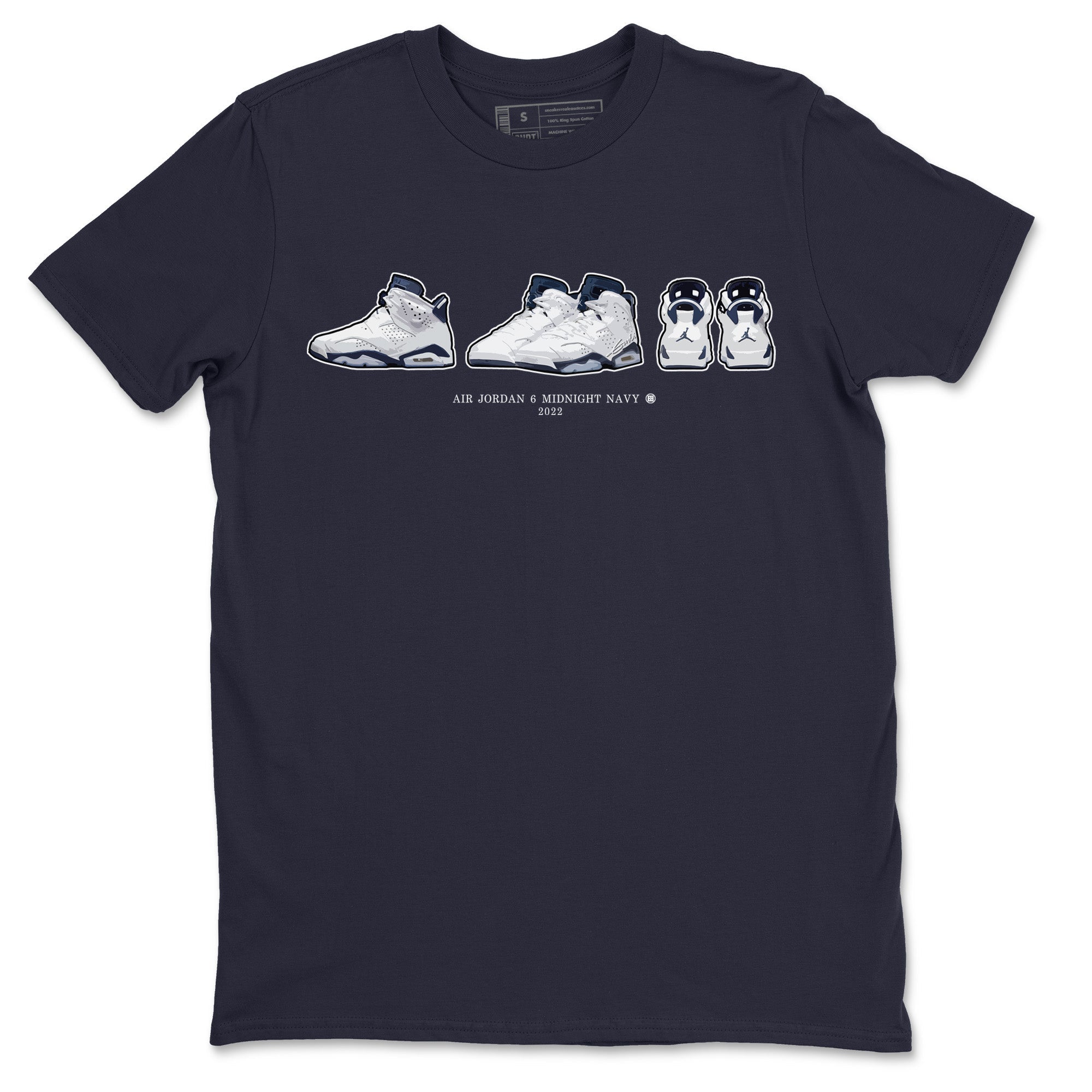 snkmatch Prelude Unisex Tops - Air Jordan 6 Midnight Navy