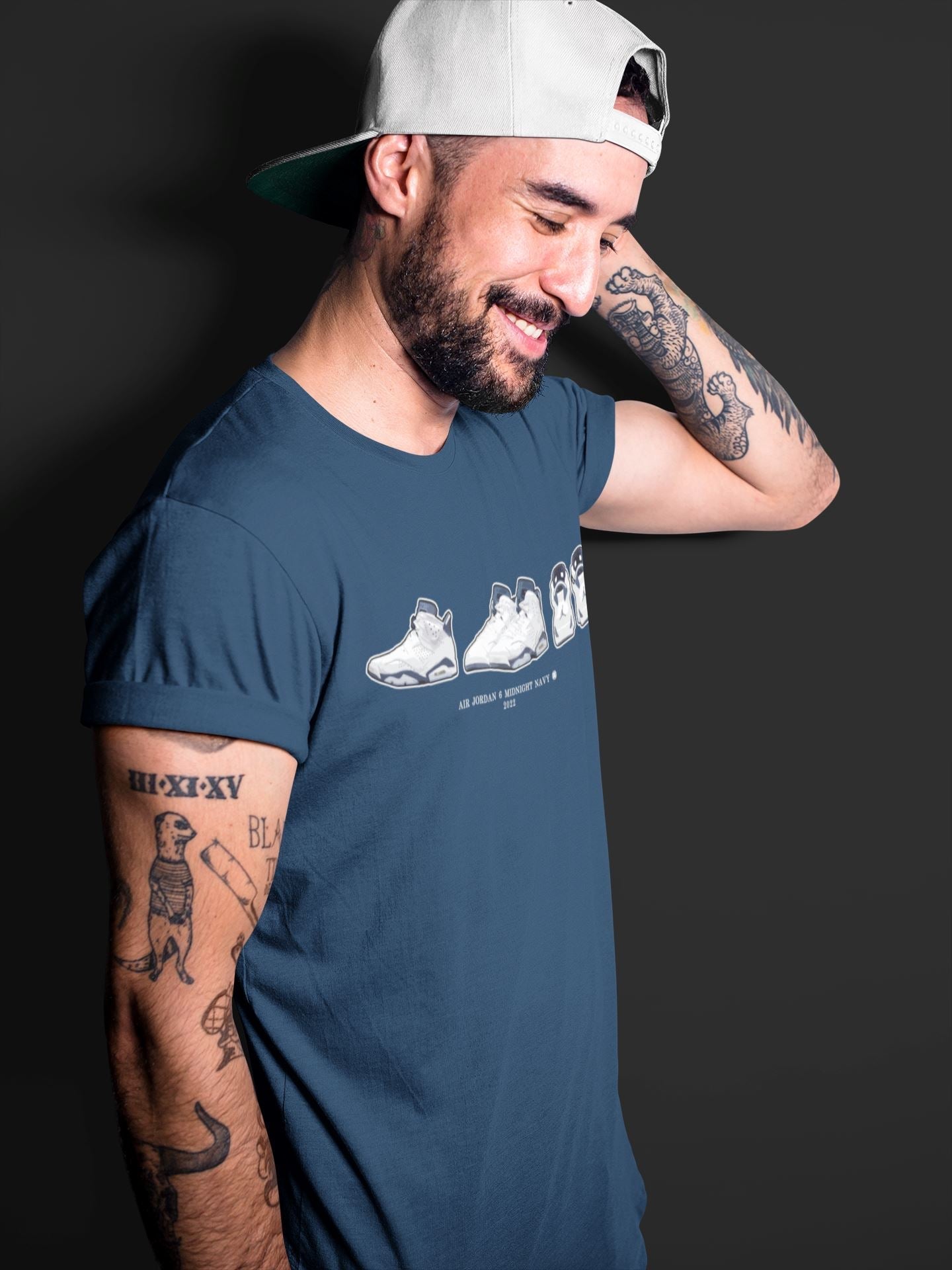 snkmatch Prelude Unisex Tops - Air Jordan 6 Midnight Navy