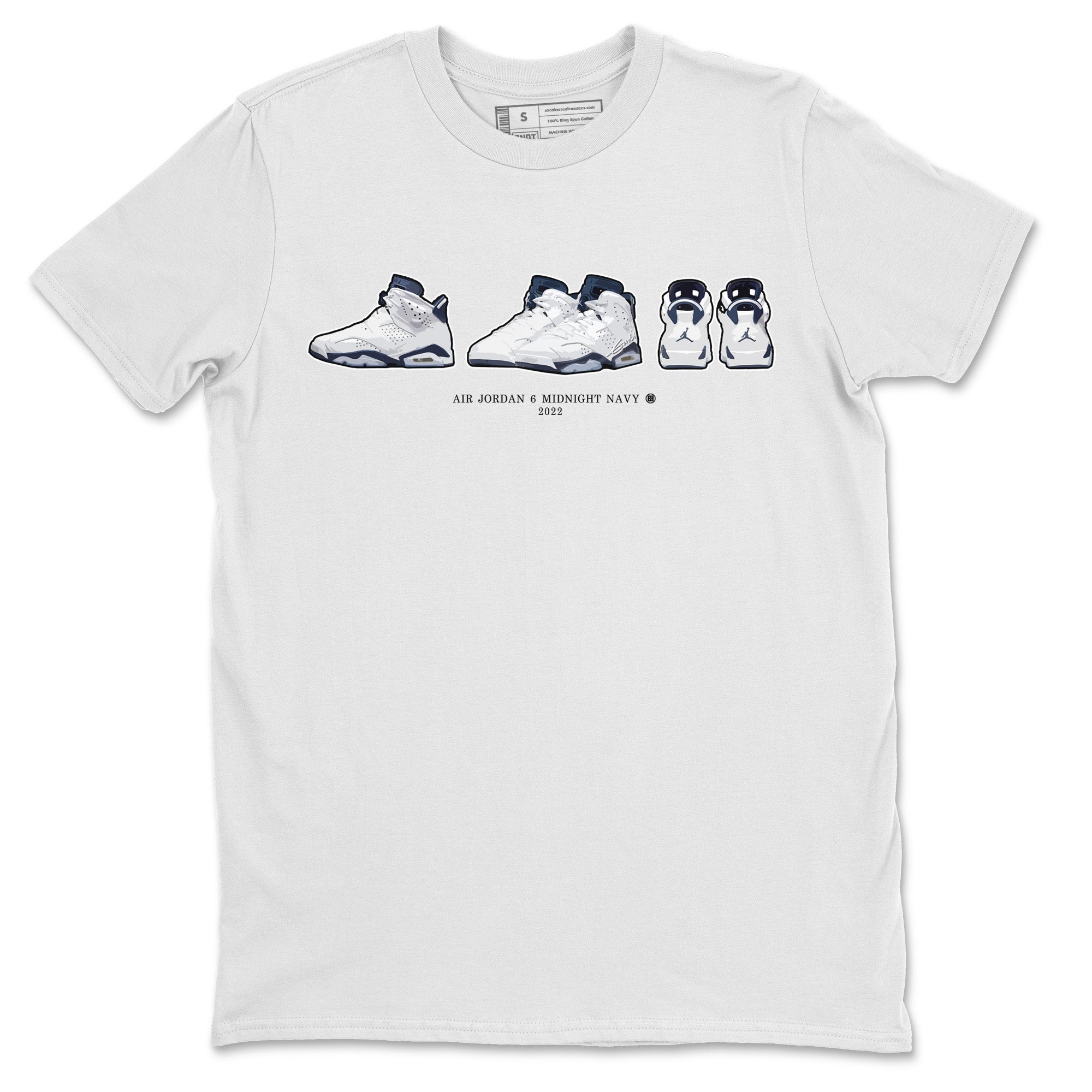 snkmatch Prelude Unisex Tops - Air Jordan 6 Midnight Navy