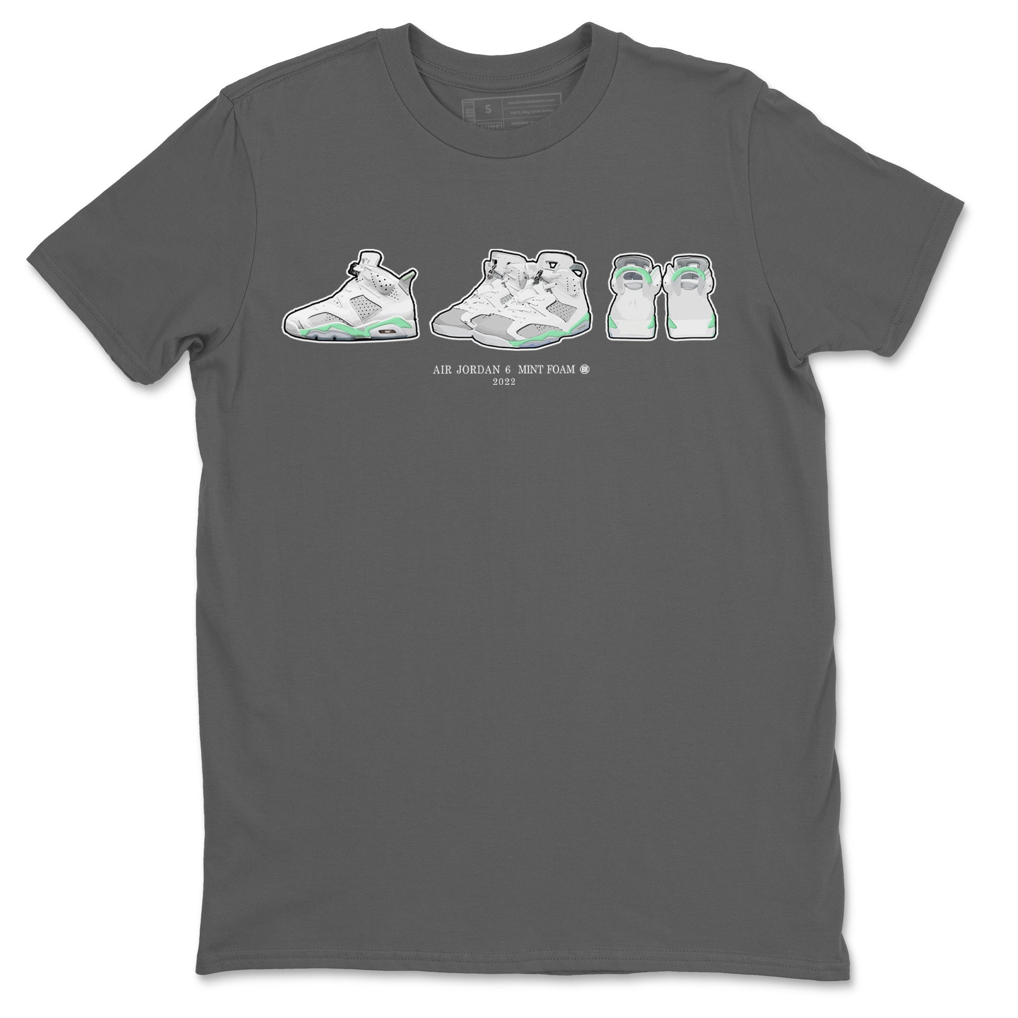 snkmatch Prelude Unisex Tops - Air Jordan 6 Mint Foam