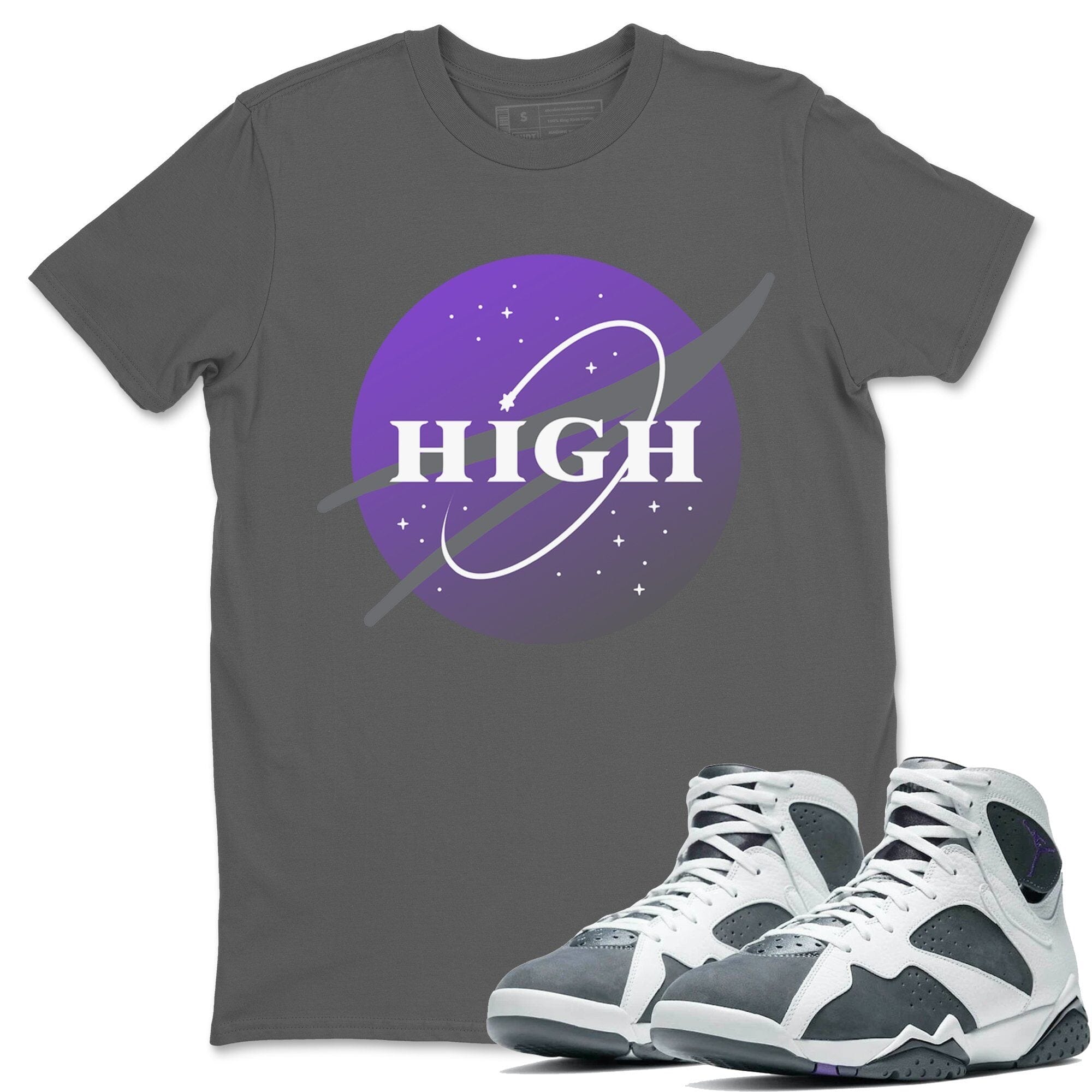 High Unisex Tops - Air Jordan 7 Flint