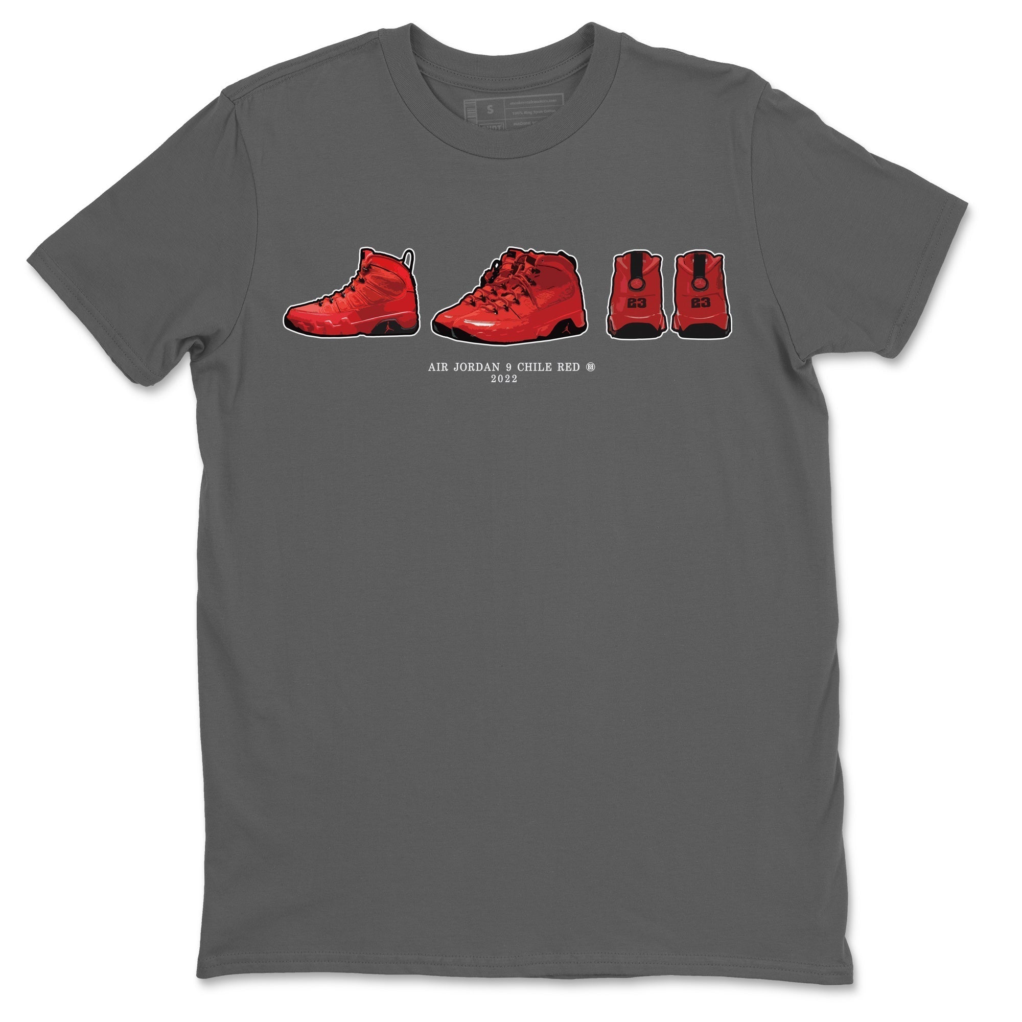 snkmatch Prelude Unisex Tops - Air Jordan 9 Chile Red