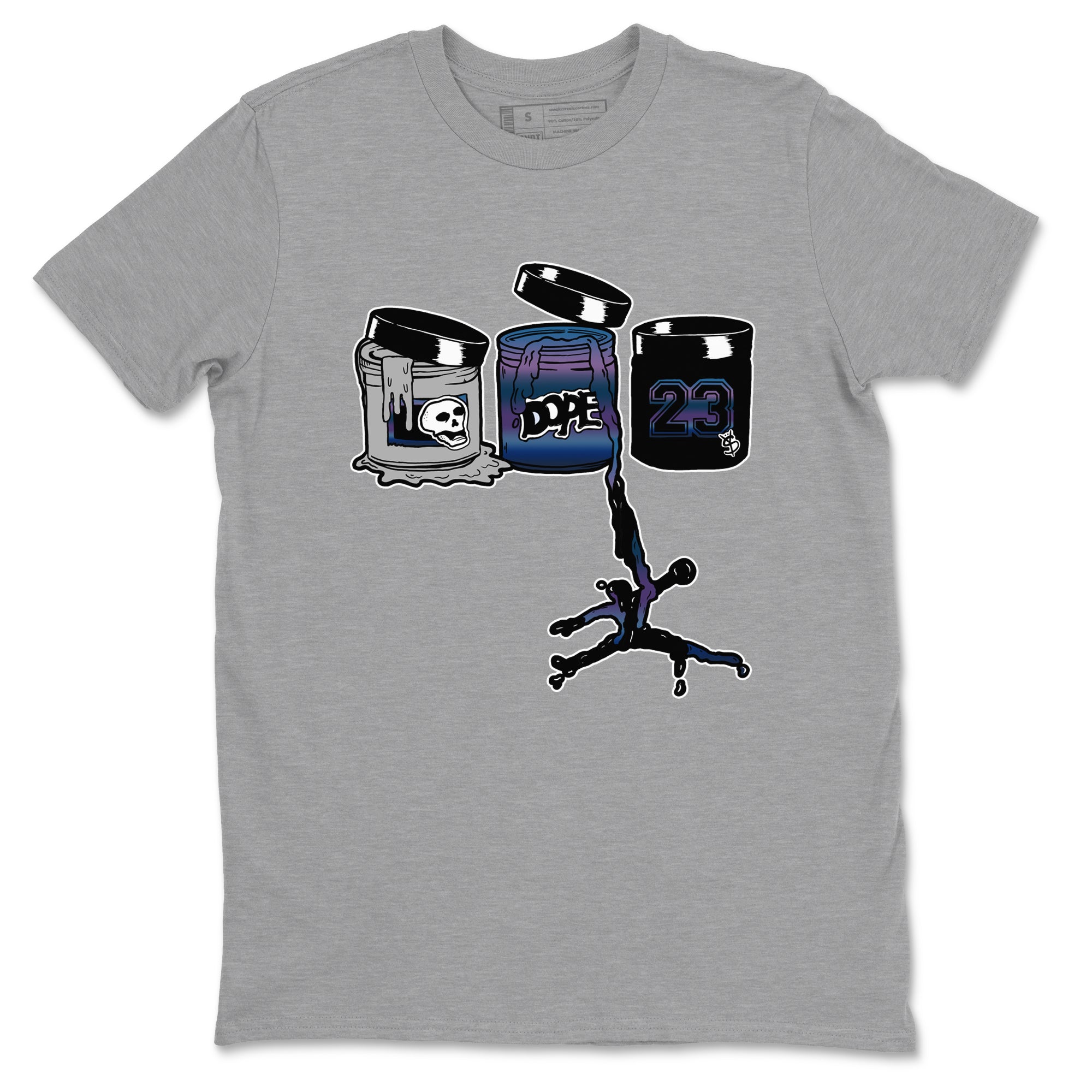 Jordan Paint snkmatch Tees - Air Foamposite One Galaxy