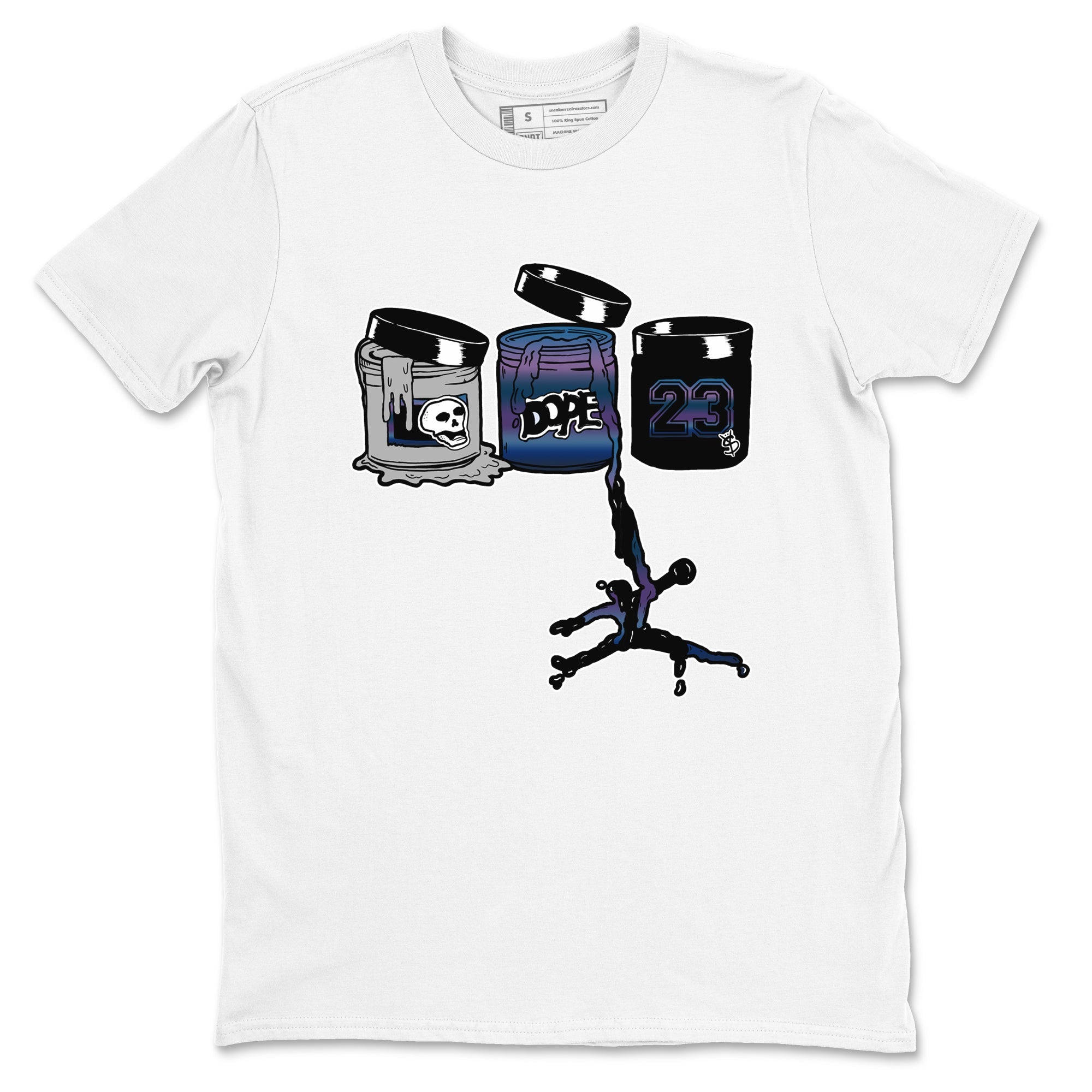 Jordan Paint snkmatch Tees - Air Foamposite One Galaxy