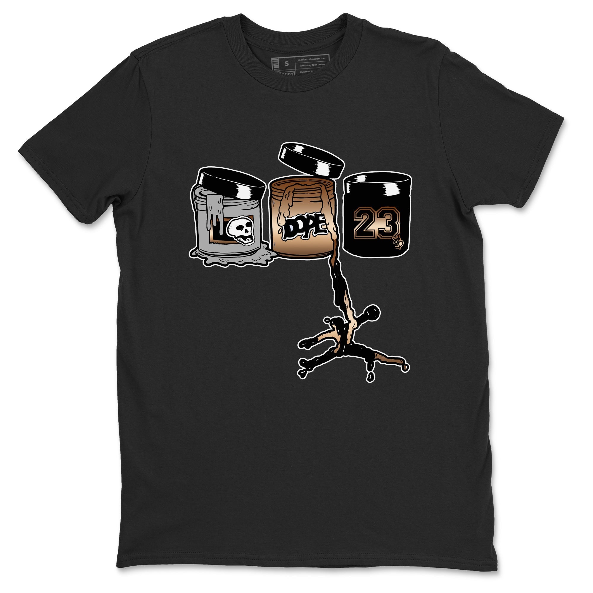 Jordan Paint snkmatch Tees - Air Foamposite One Metallic Copper