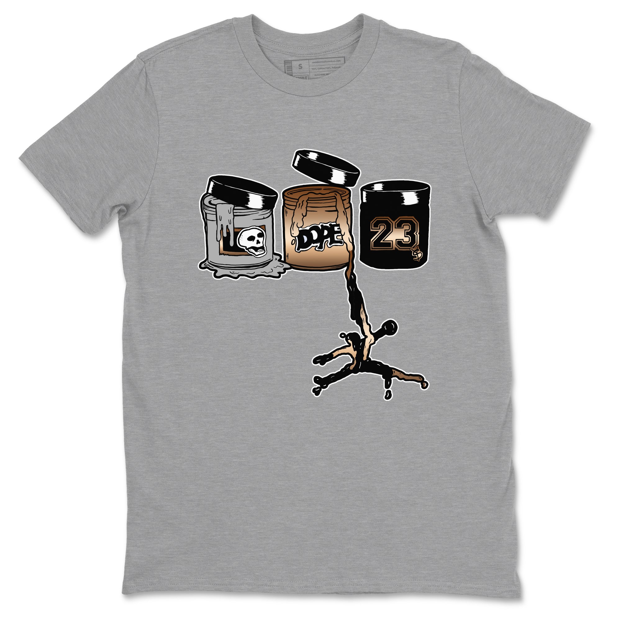 Jordan Paint snkmatch Tees - Air Foamposite One Metallic Copper
