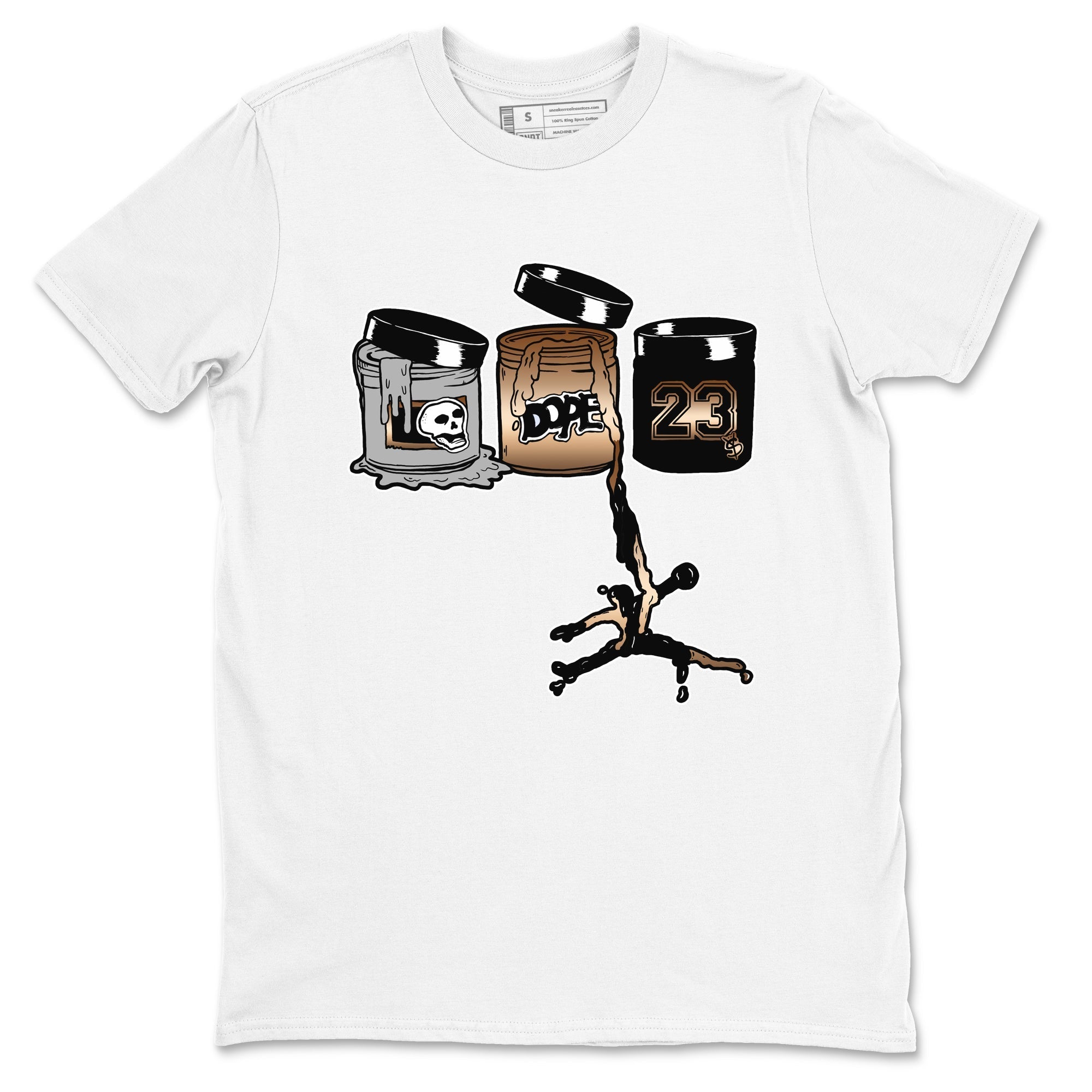 Jordan Paint snkmatch Tees - Air Foamposite One Metallic Copper