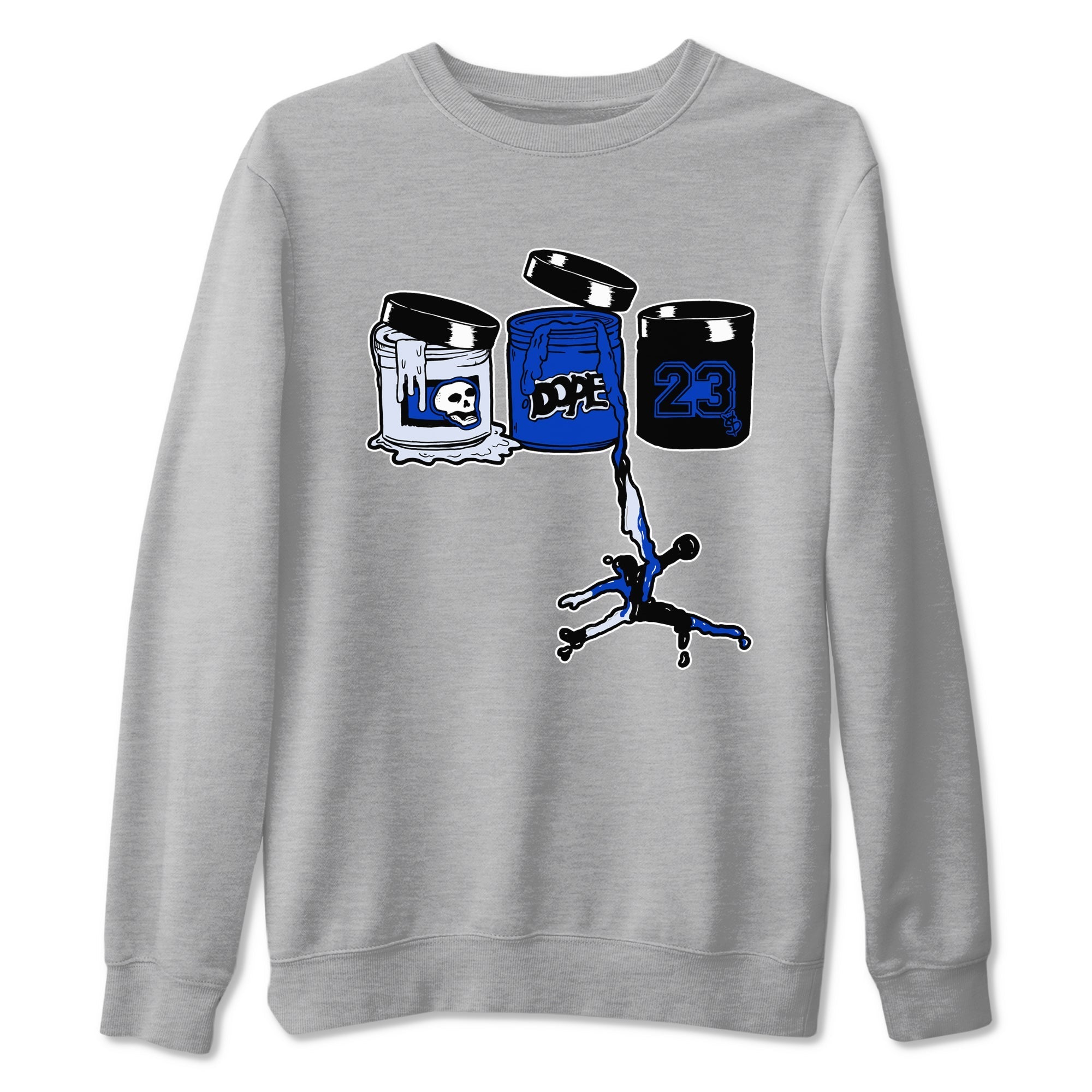 Jordan Paint snkmatch Tees - Air Foamposite One Royal