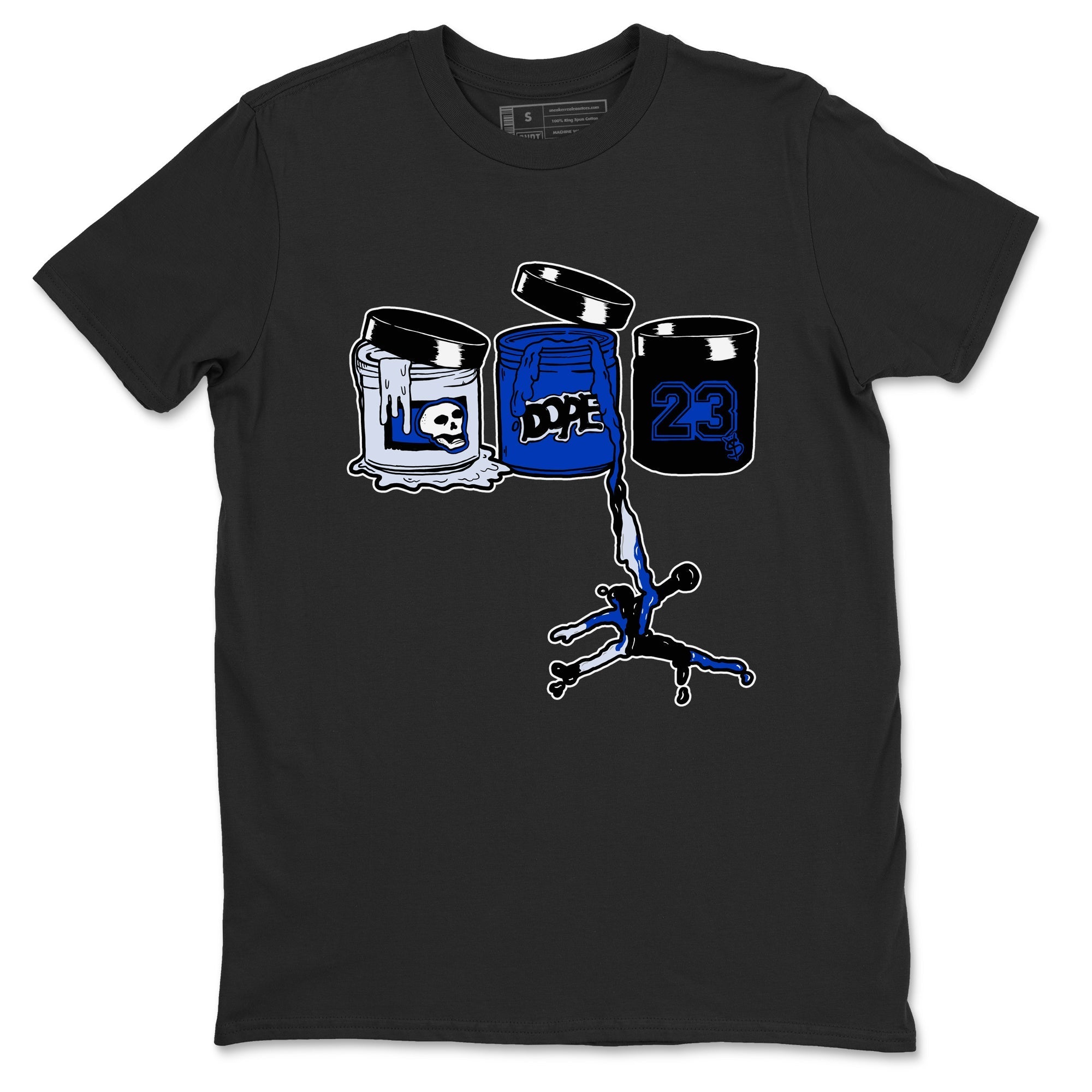 Jordan Paint snkmatch Tees - Air Foamposite One Royal