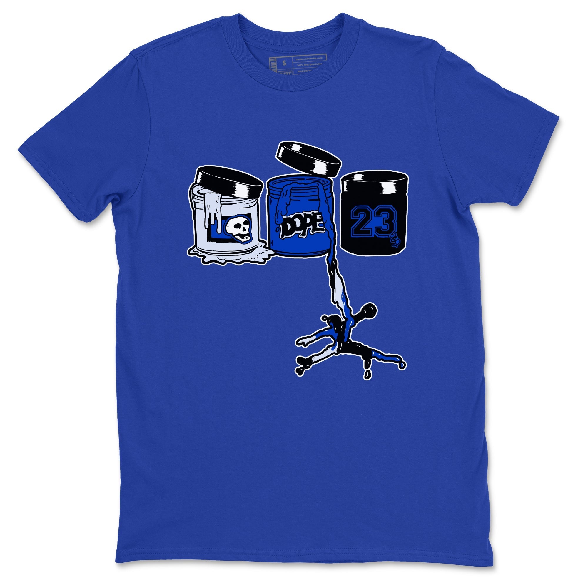 Jordan Paint snkmatch Tees - Air Foamposite One Royal