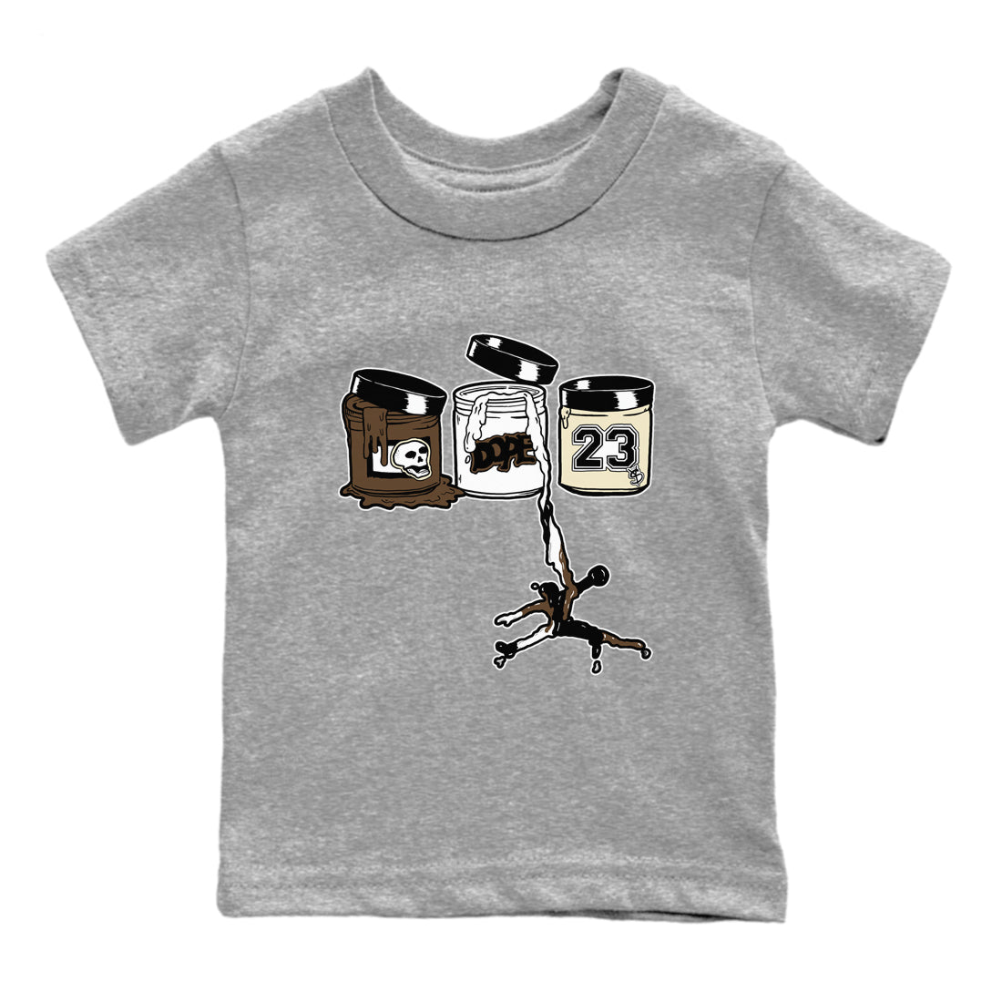 Jordan Paint snkmatch Tees Kids - Air Jordan 1 Mocha