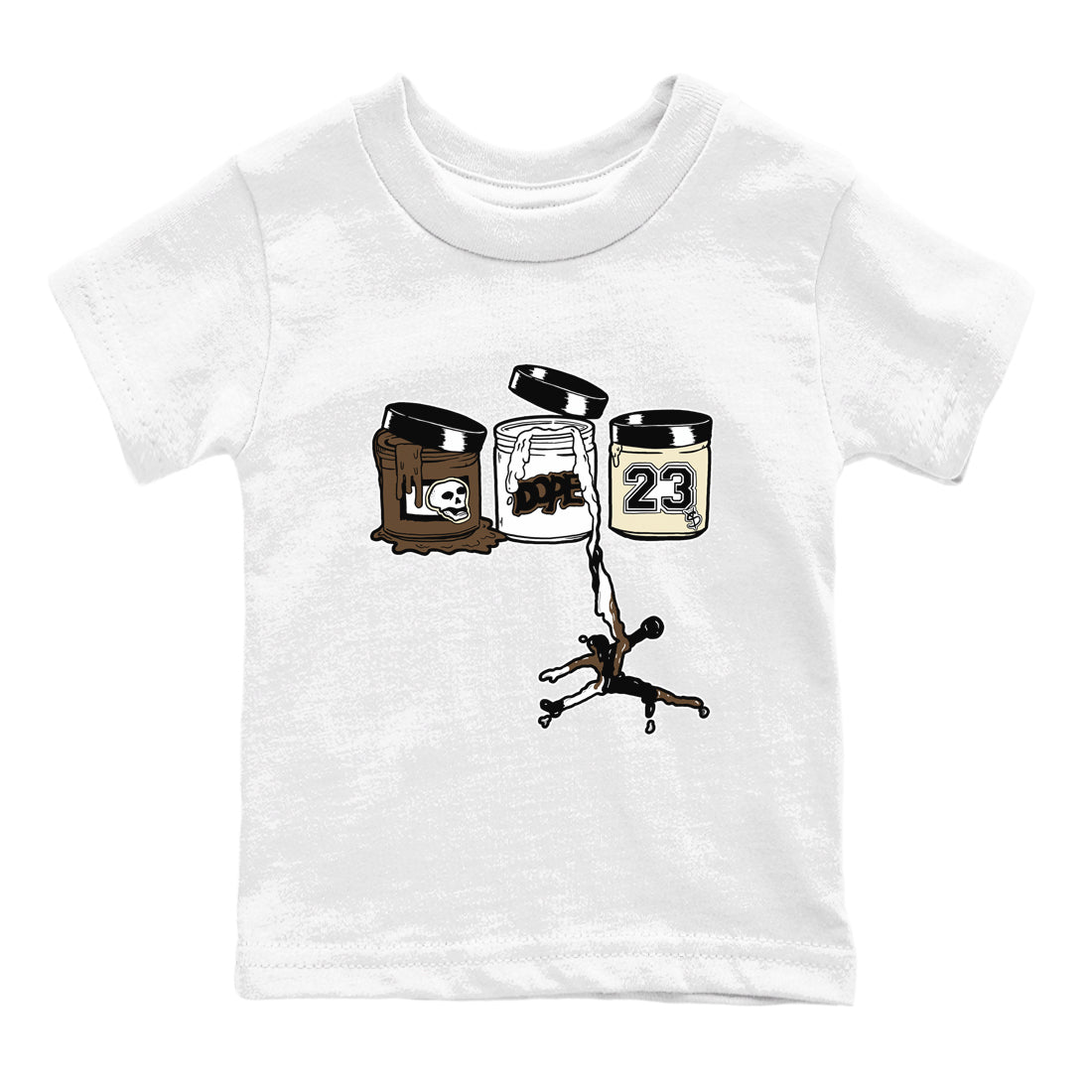Jordan Paint snkmatch Tees Kids - Air Jordan 1 Mocha