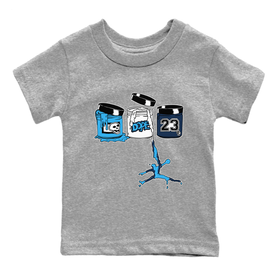 Jordan Paint snkmatch Tees Kids - Air Jordan 1 Obsidian