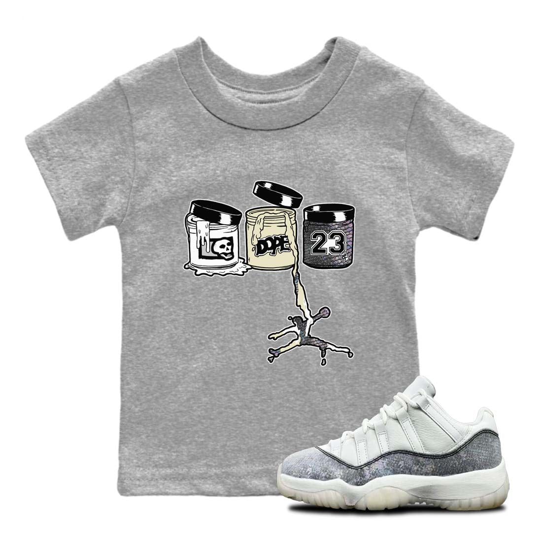 Jordan Paint snkmatch Tees Kids - Air Jordan 11 Year Of The Snake