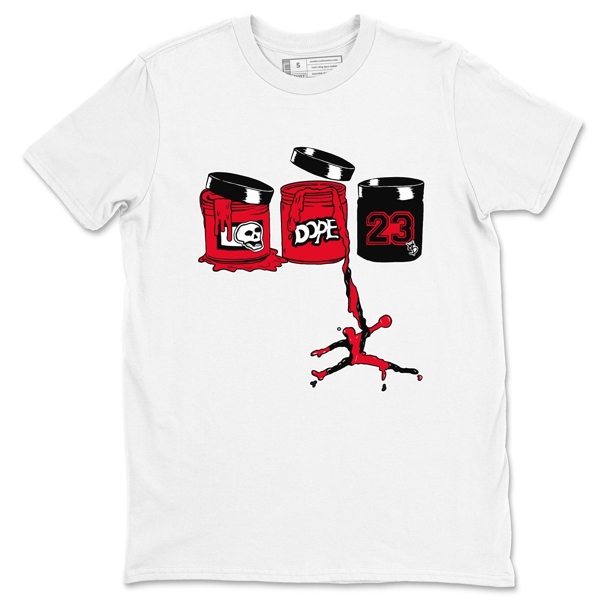 Jordan Paint snkmatch Tees - Air Jordan 12 Flu Game