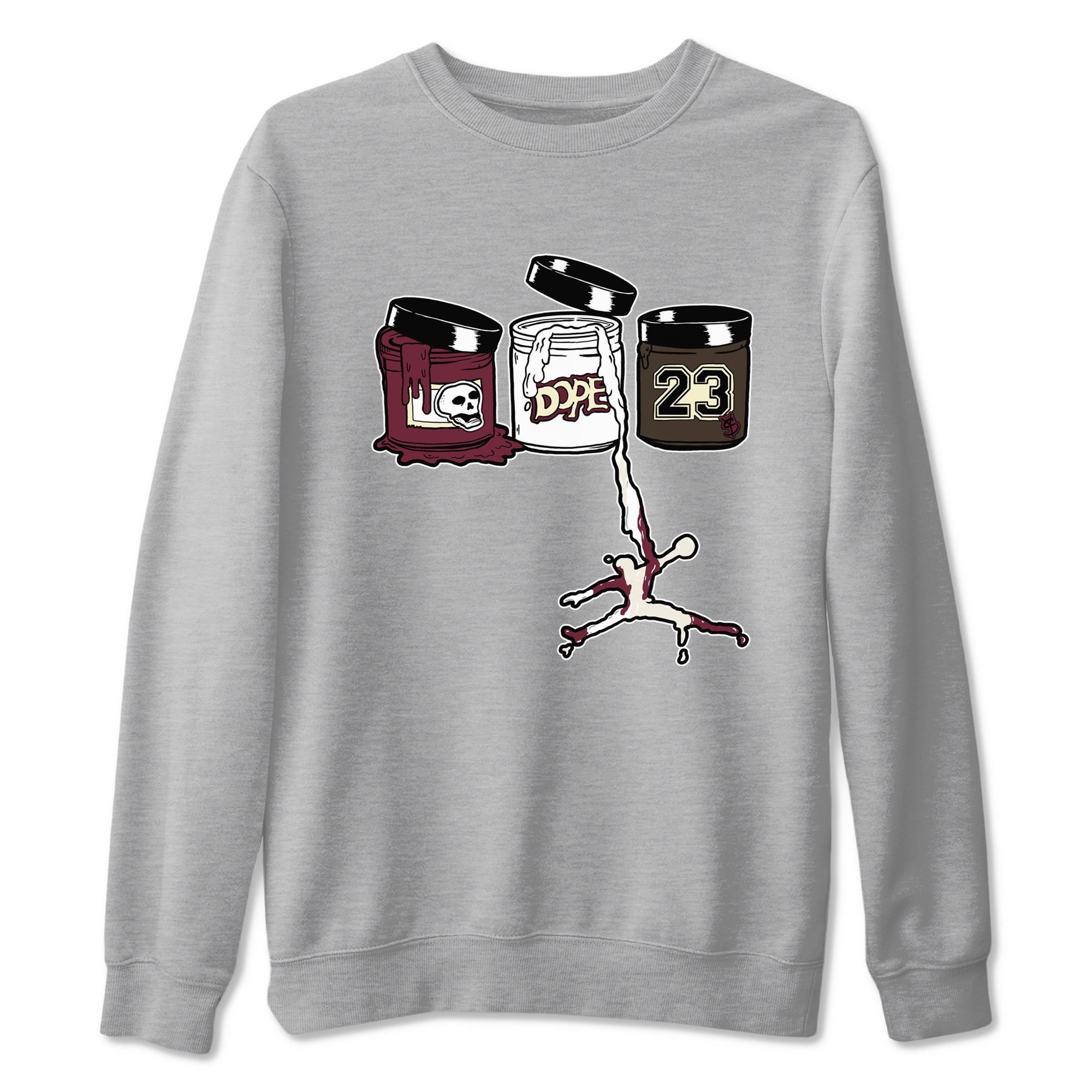 Jordan Paint snkmatch Tees - Air Jordan 3 A Ma Maniere x Burgundy Crush