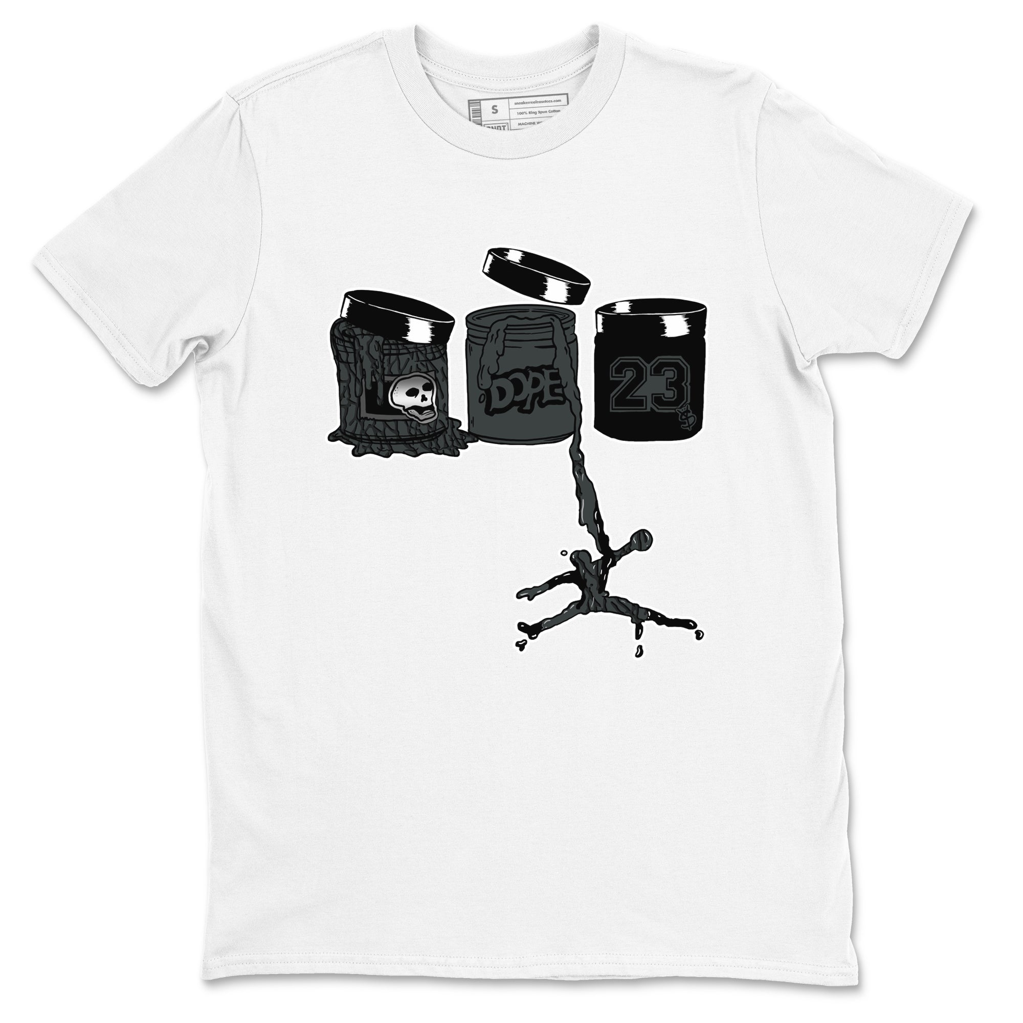 Jordan Paint snkmatch Tees - Air Jordan 3 Black Cat