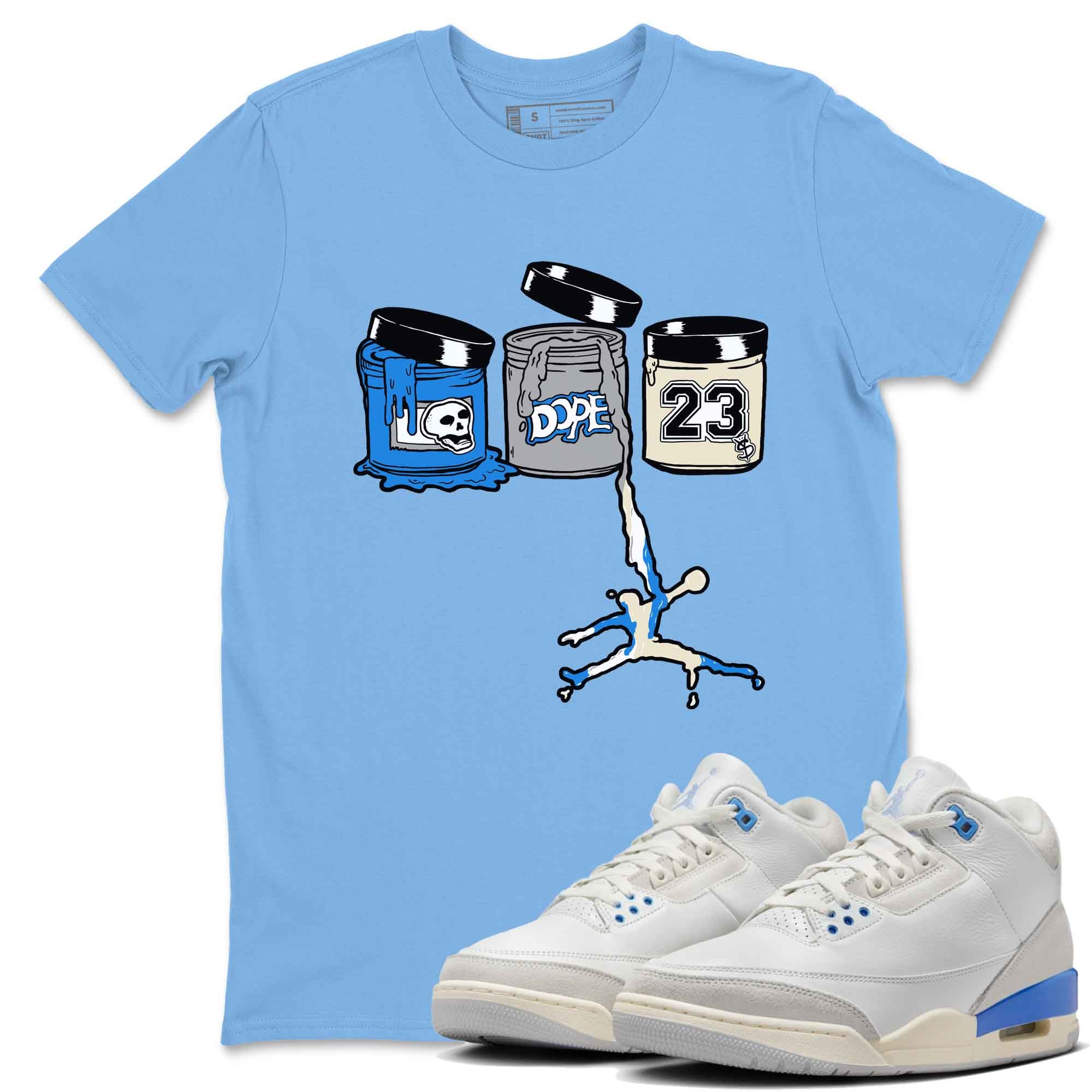 Jordan Paint snkmatch Tees - Air Jordan 3 Lucky Shorts