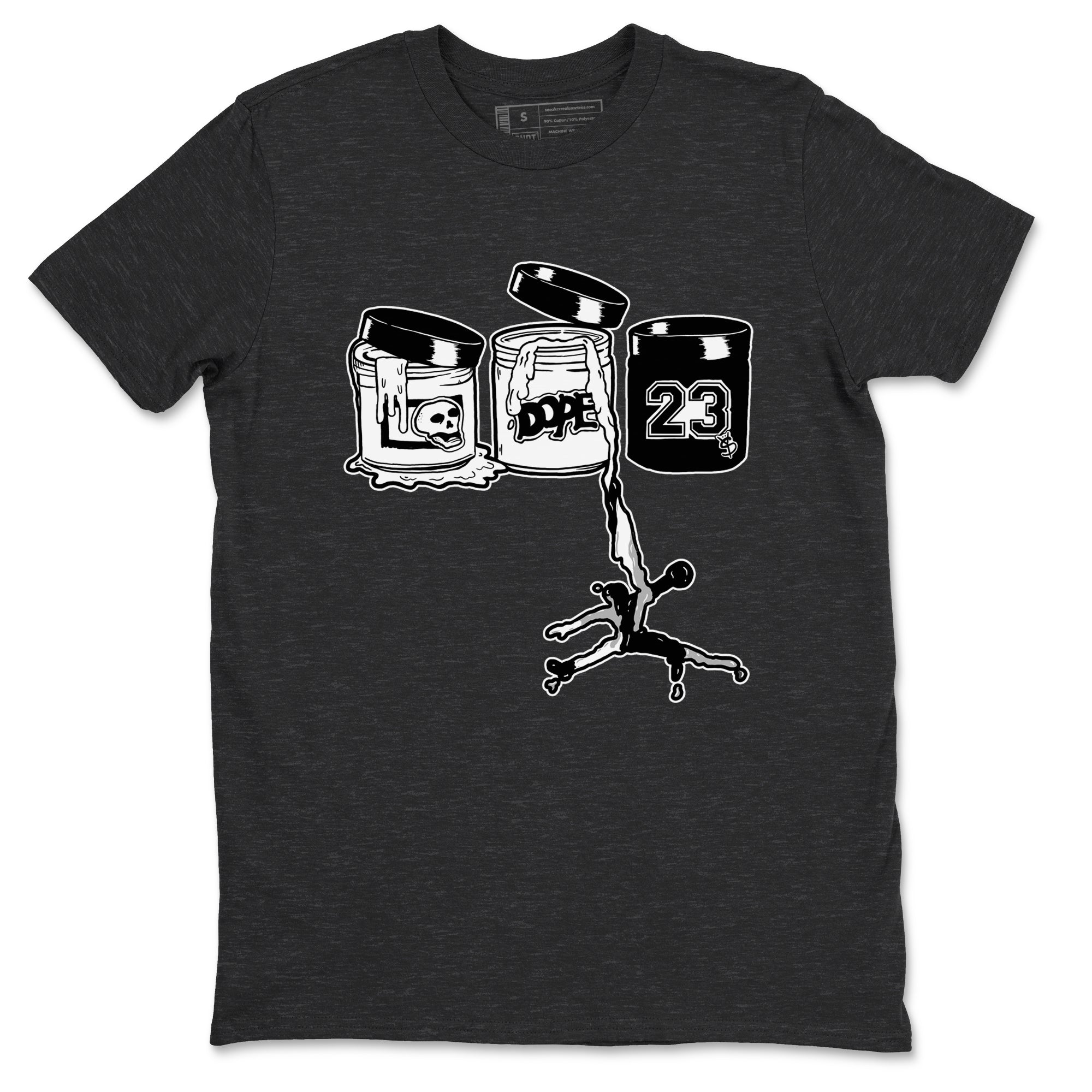 Jordan Paint snkmatch Tees - Air Jordan 4 White Thunder