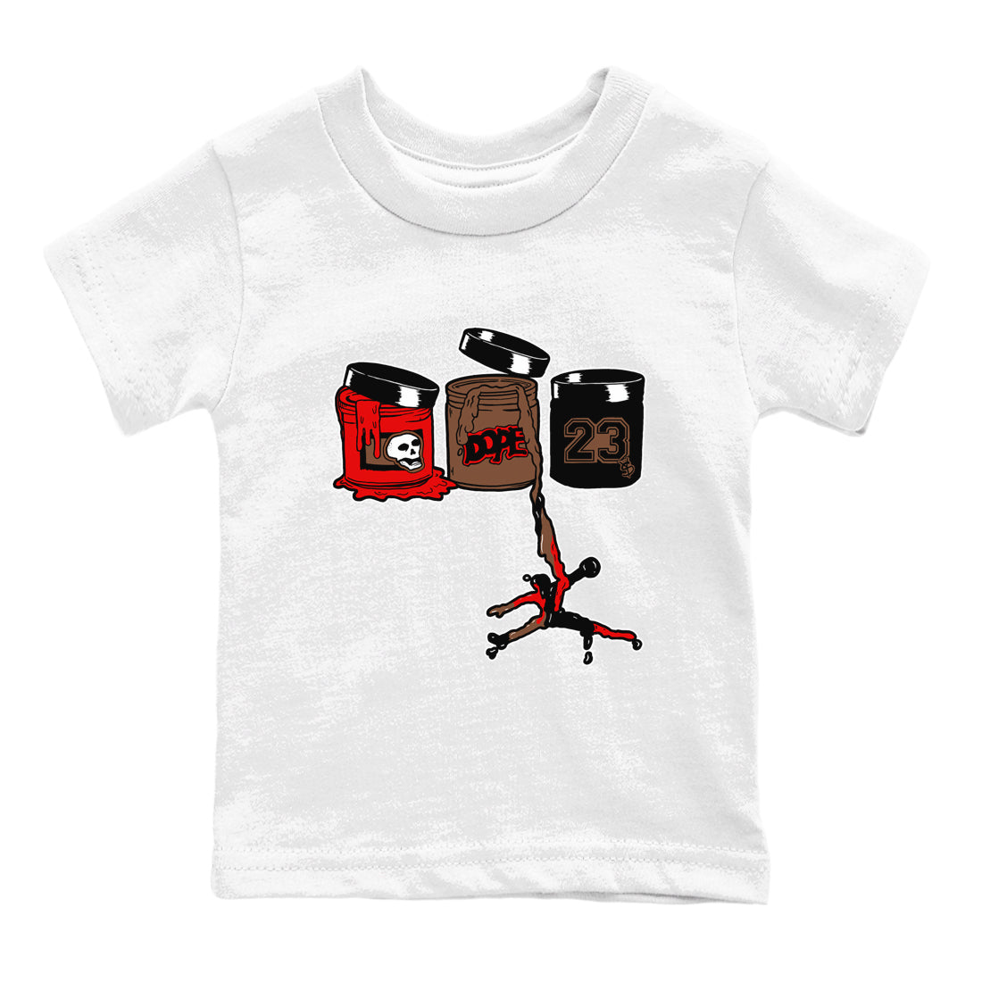 Jordan Paint snkmatch Tees Kids - Air Jordan 9 Olive