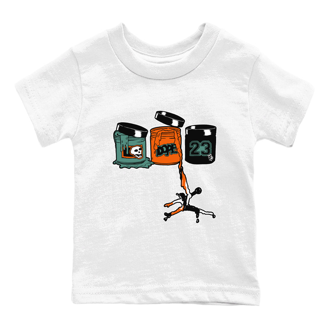 Jordan Paint snkmatch Tees Kids - Dunk Ceramic