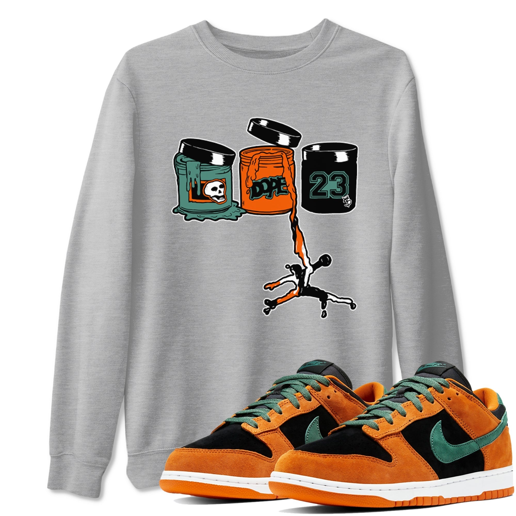Jordan Paint snkmatch Tees - Dunk Ceramic
