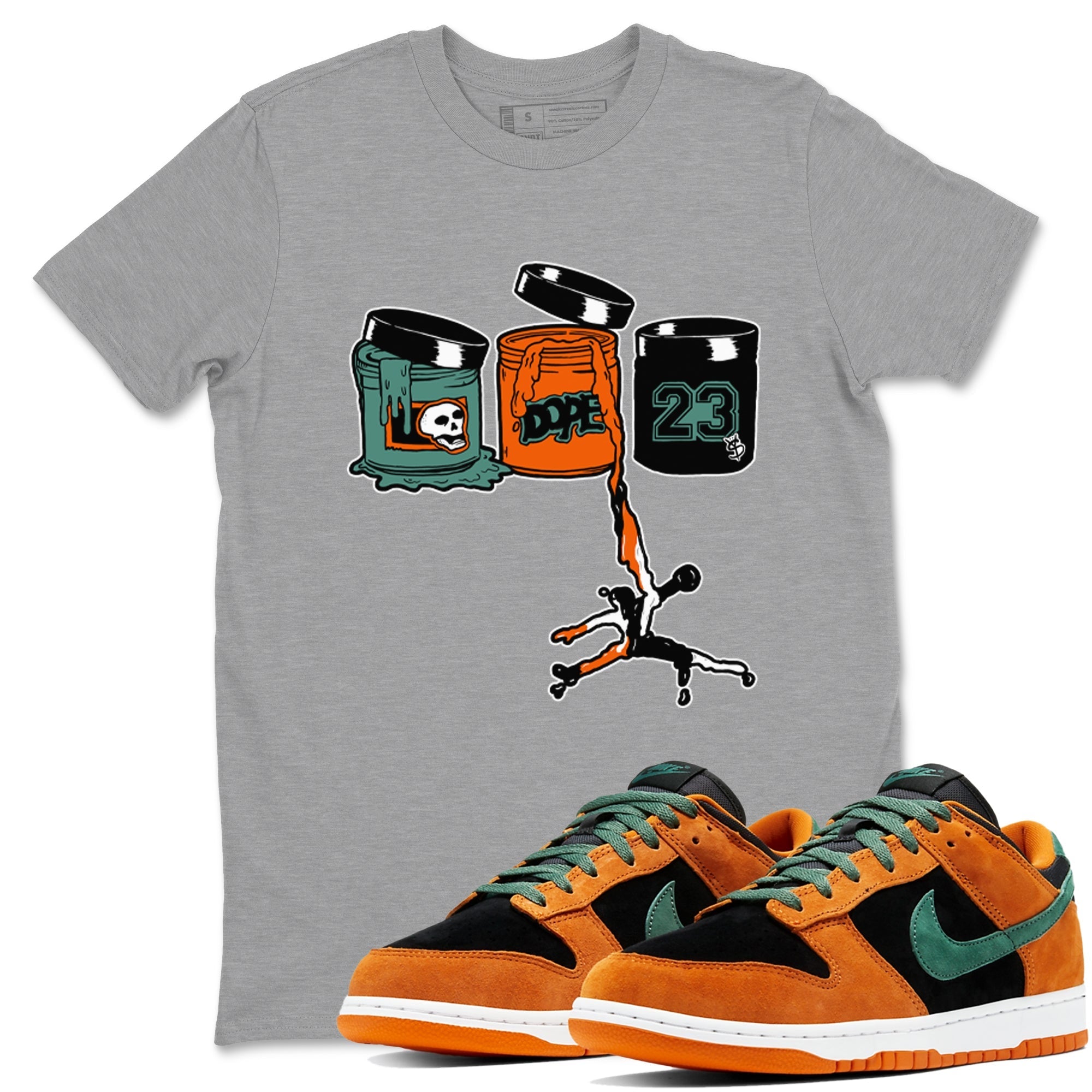 Jordan Paint snkmatch Tees - Dunk Ceramic
