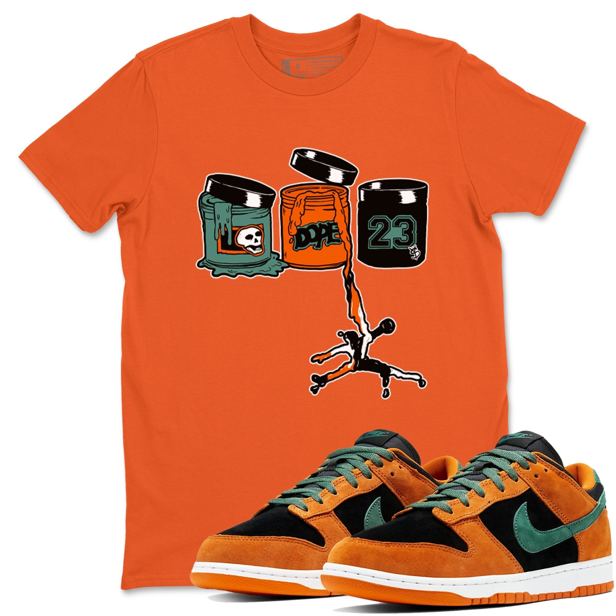 Jordan Paint snkmatch Tees - Dunk Ceramic