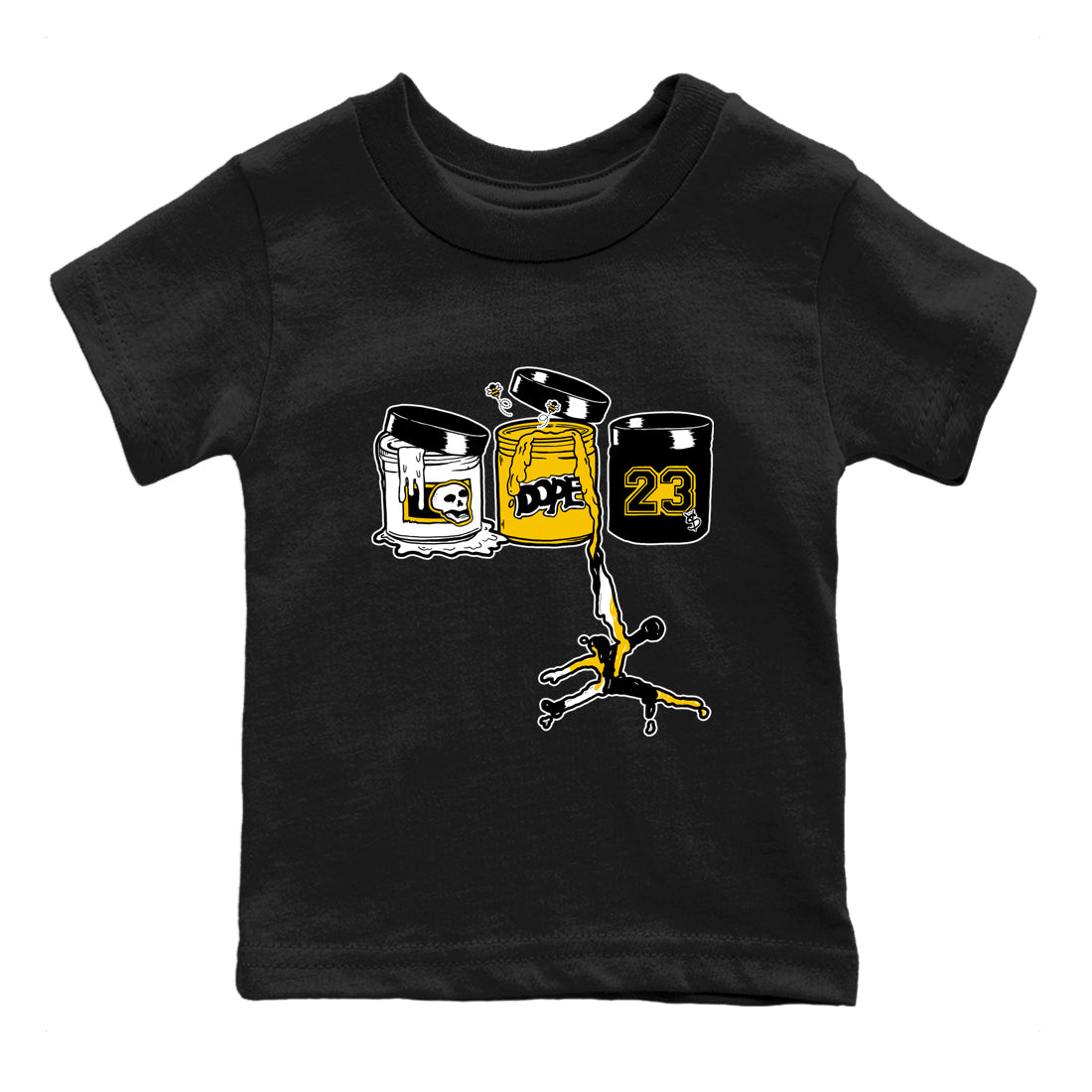 Jordan Paint snkmatch Tees Kids - Dunk High Pollen