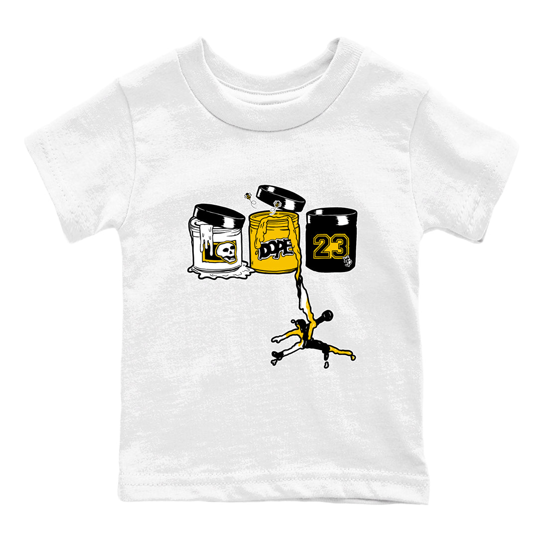 Jordan Paint snkmatch Tees Kids - Dunk High Pollen