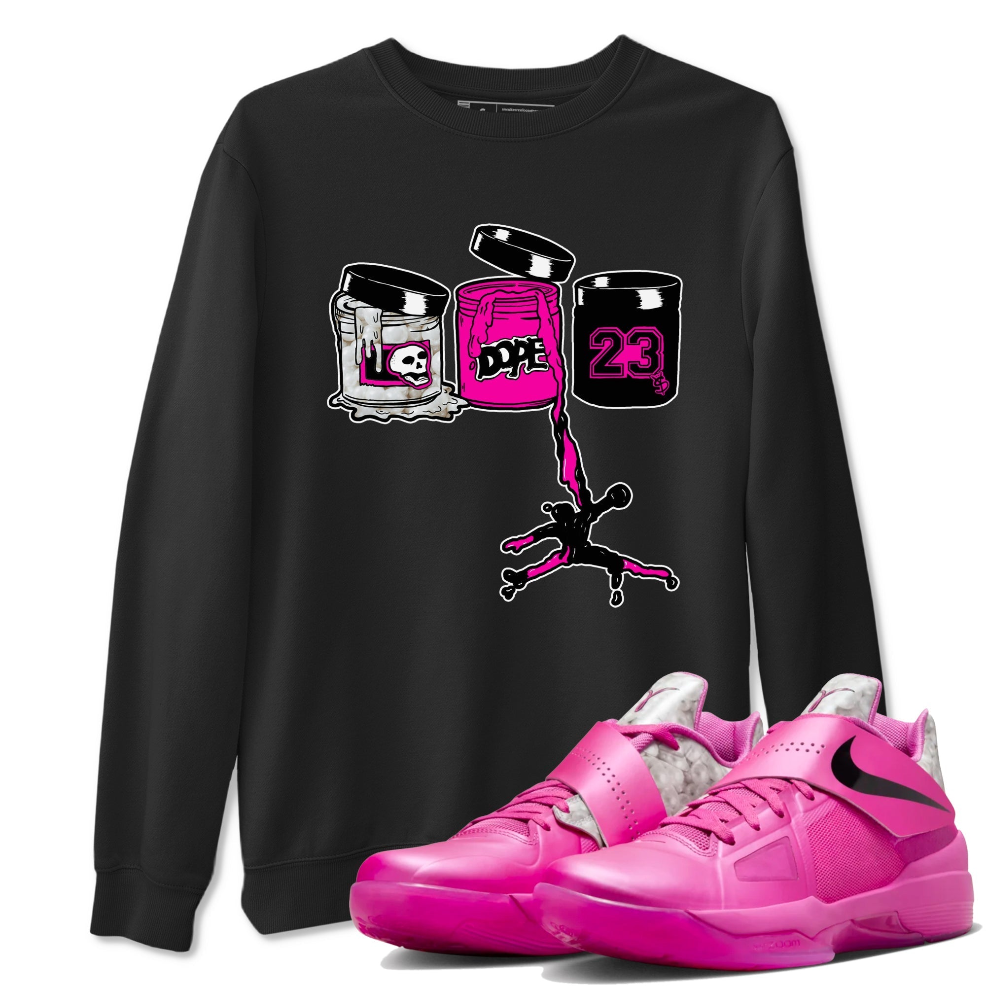 Jordan Paint snkmatch Tees - Nike KD 4 Aunt Pearl