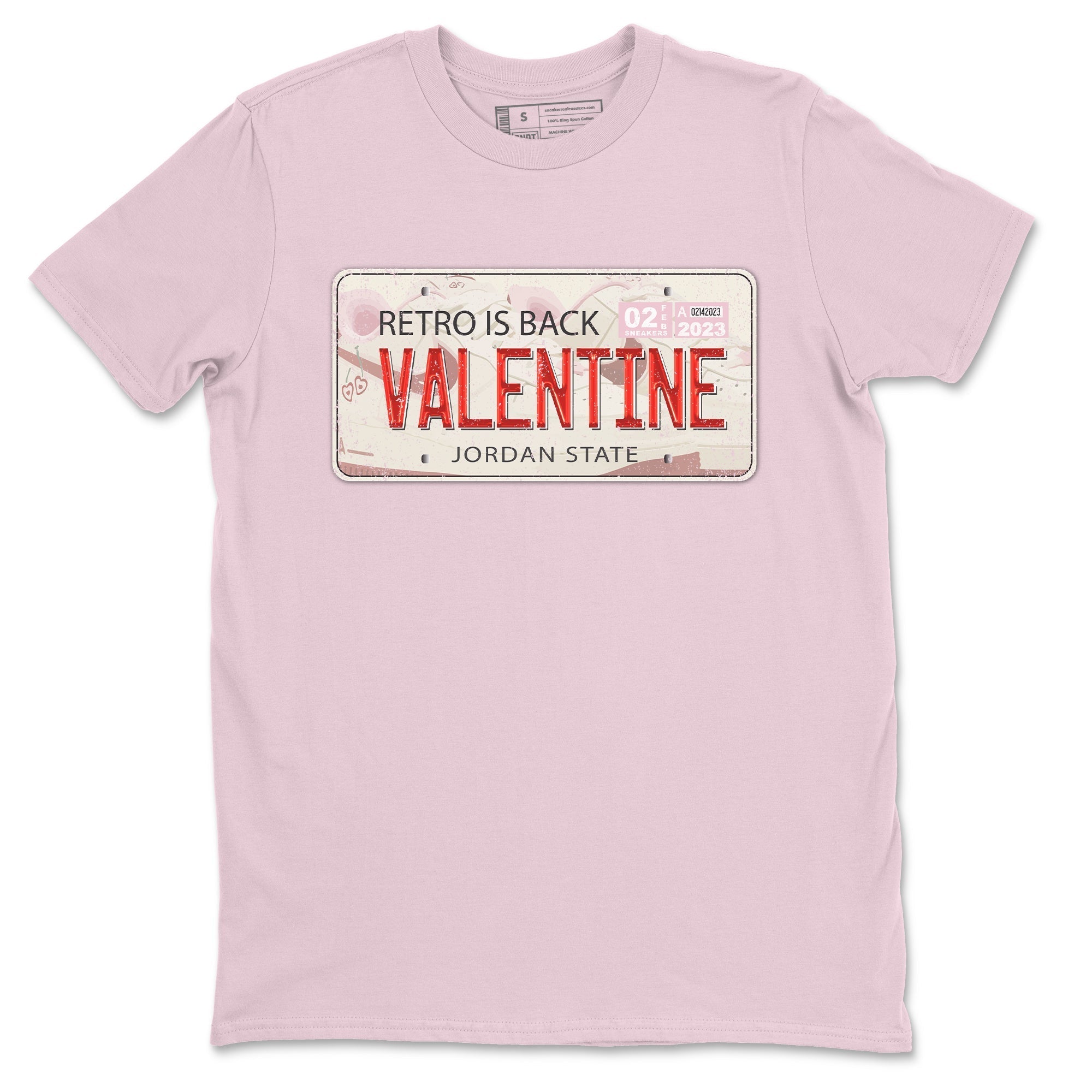 Jordan Plate Unisex Tops - Air Force 1 Valentines Day