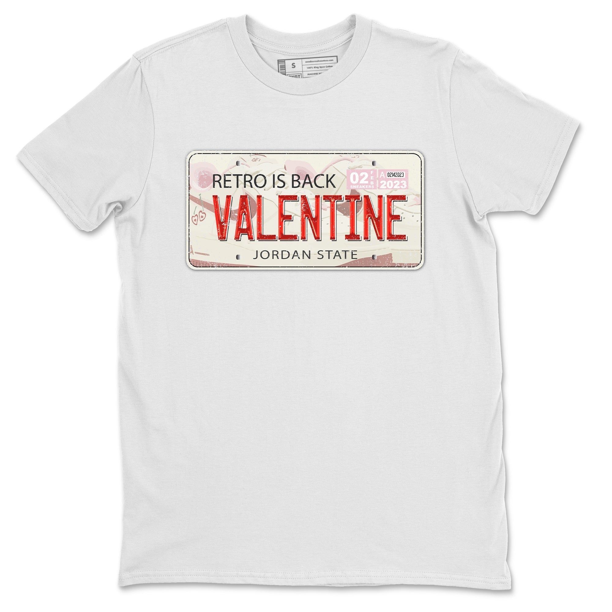 Jordan Plate Unisex Tops - Air Force 1 Valentines Day